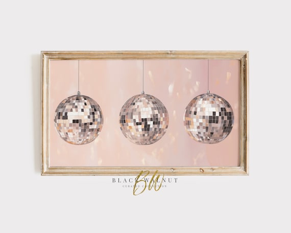 Disco Balls Party Art Print, New Year's Eve