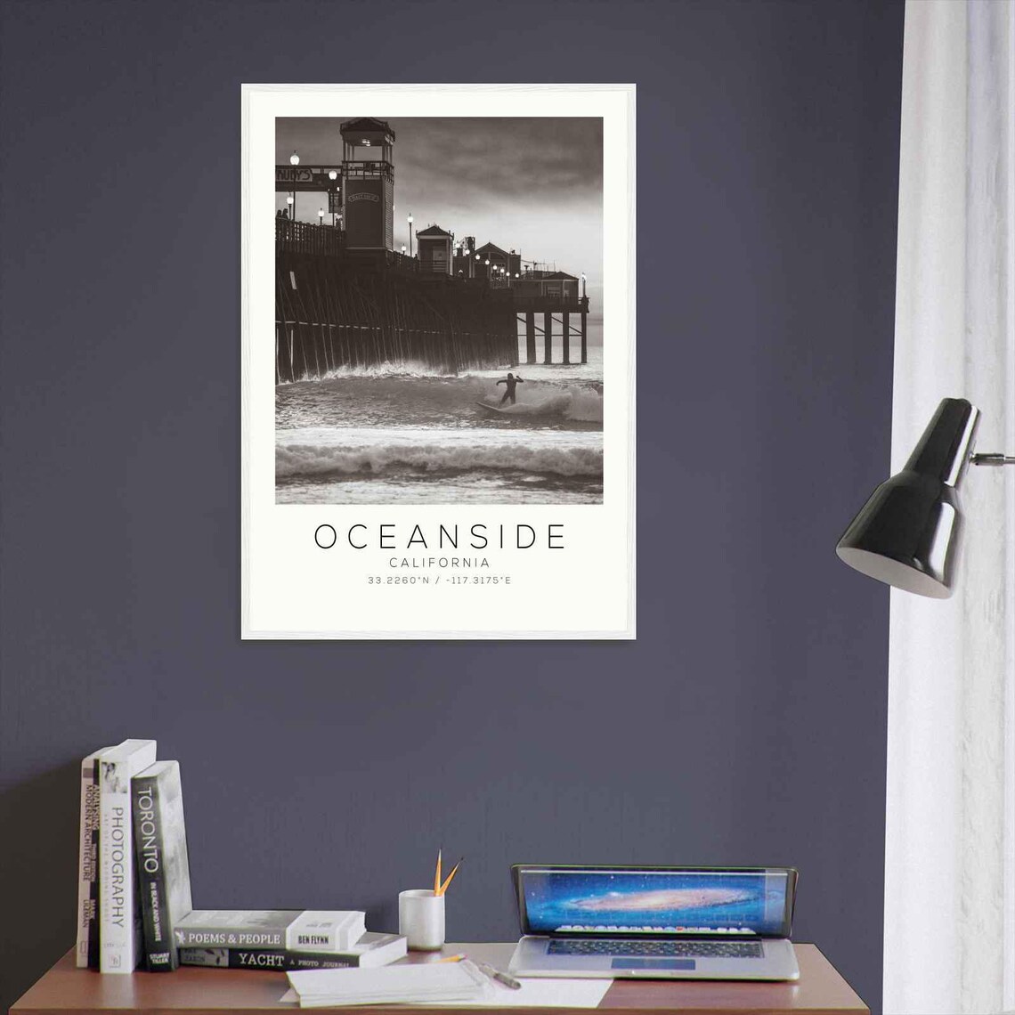 Oceanside California Photo Travel Poster - Image 3