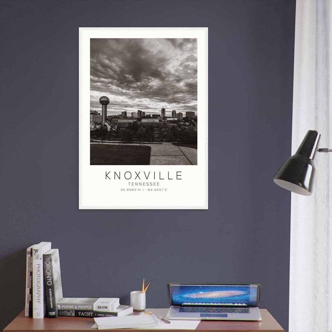 Knoxville Tennessee Ds1 Photo Travel Poster Knoxville Tennessee Travel Print Minimalist Travel Print - Image 3