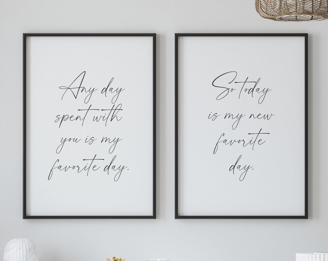 Winnie the Pooh Quote Bedroom Decor Calligraphy Art Print - Image 3