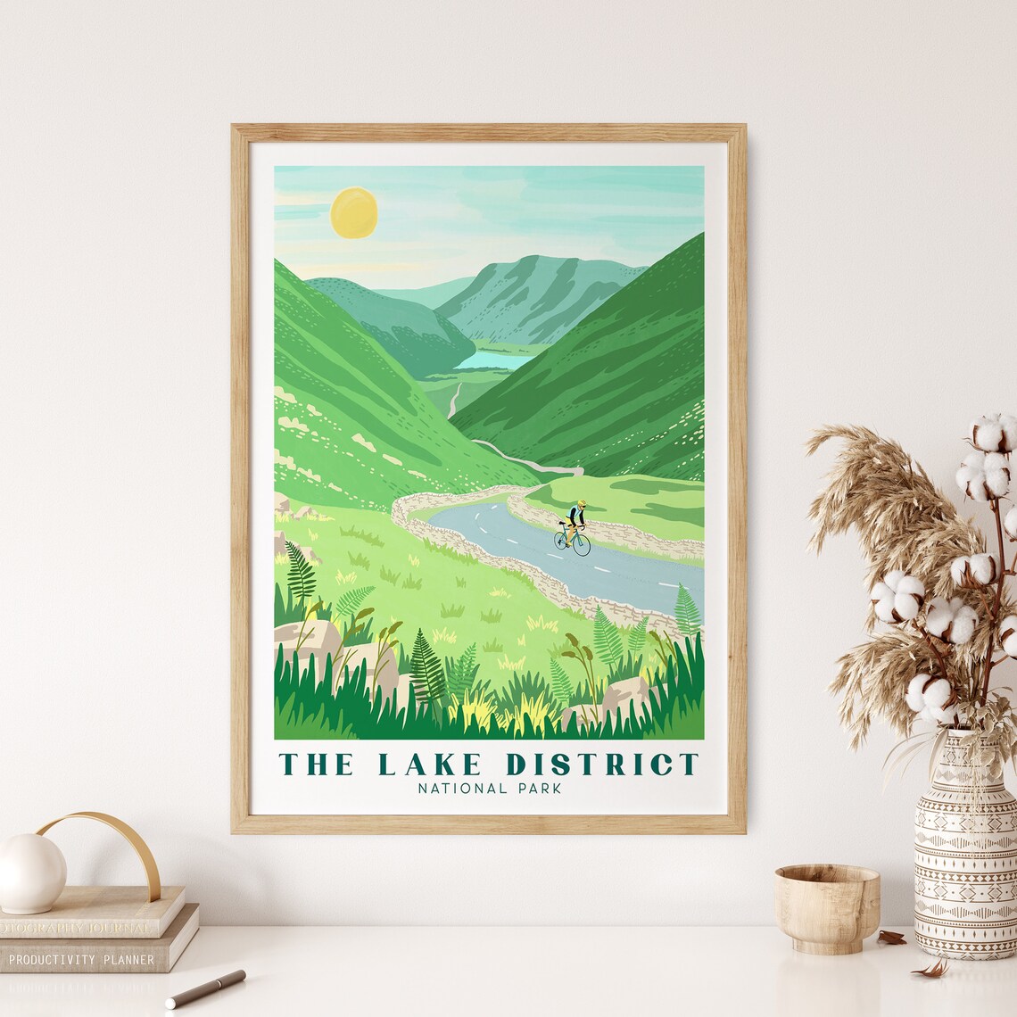Lake District National Park, Kirkstone Pass Travel Poster