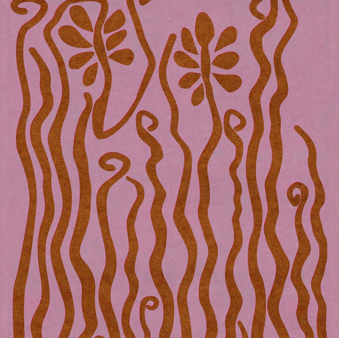 Modern Scandinavian Jungle Poster, Scandi Boho Decor - Image 2
