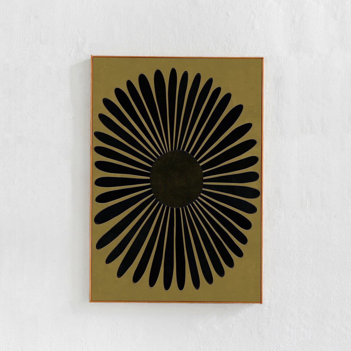 Scandi Boho Floral Wall Art Print, Contemporary Eclectic