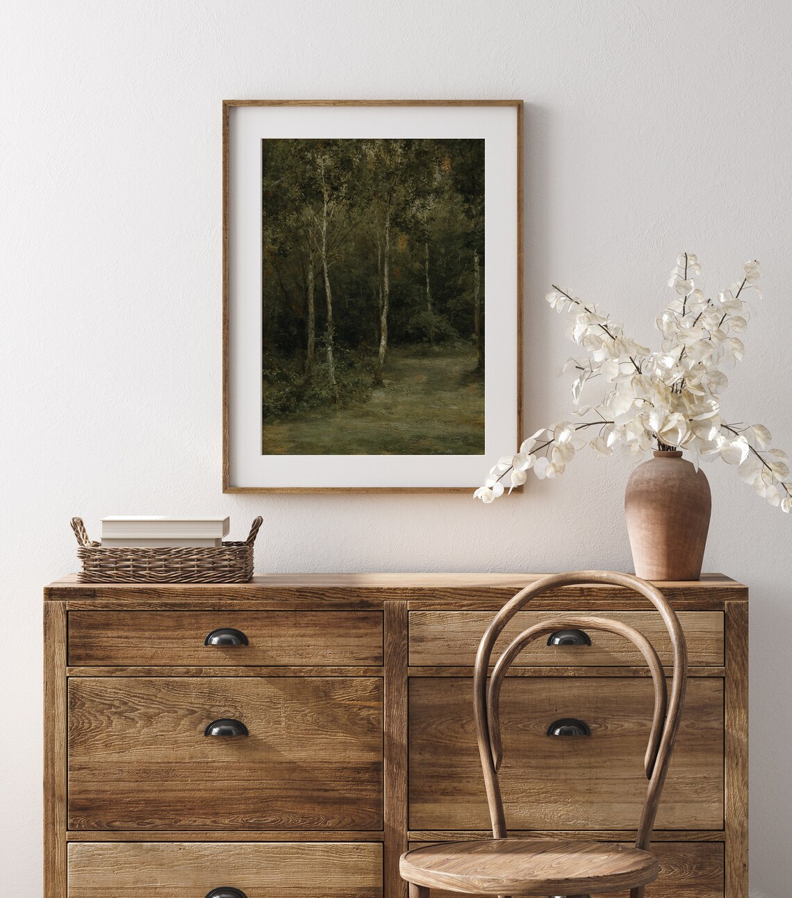 Moody Forest Landscape, Oregon Wall Art Print - Image 3