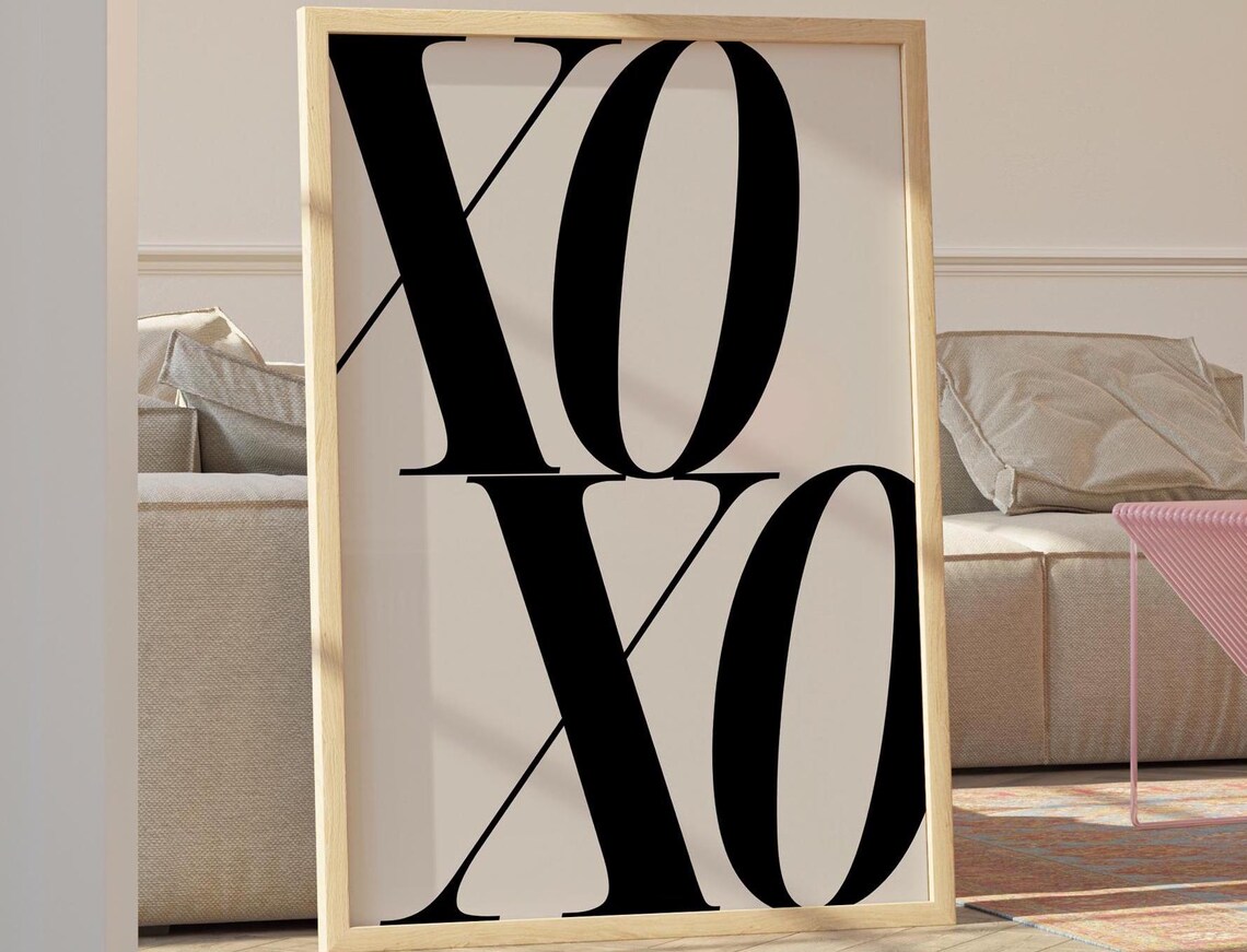 Master Bedroom Preppy, College Dorm Decor Poster