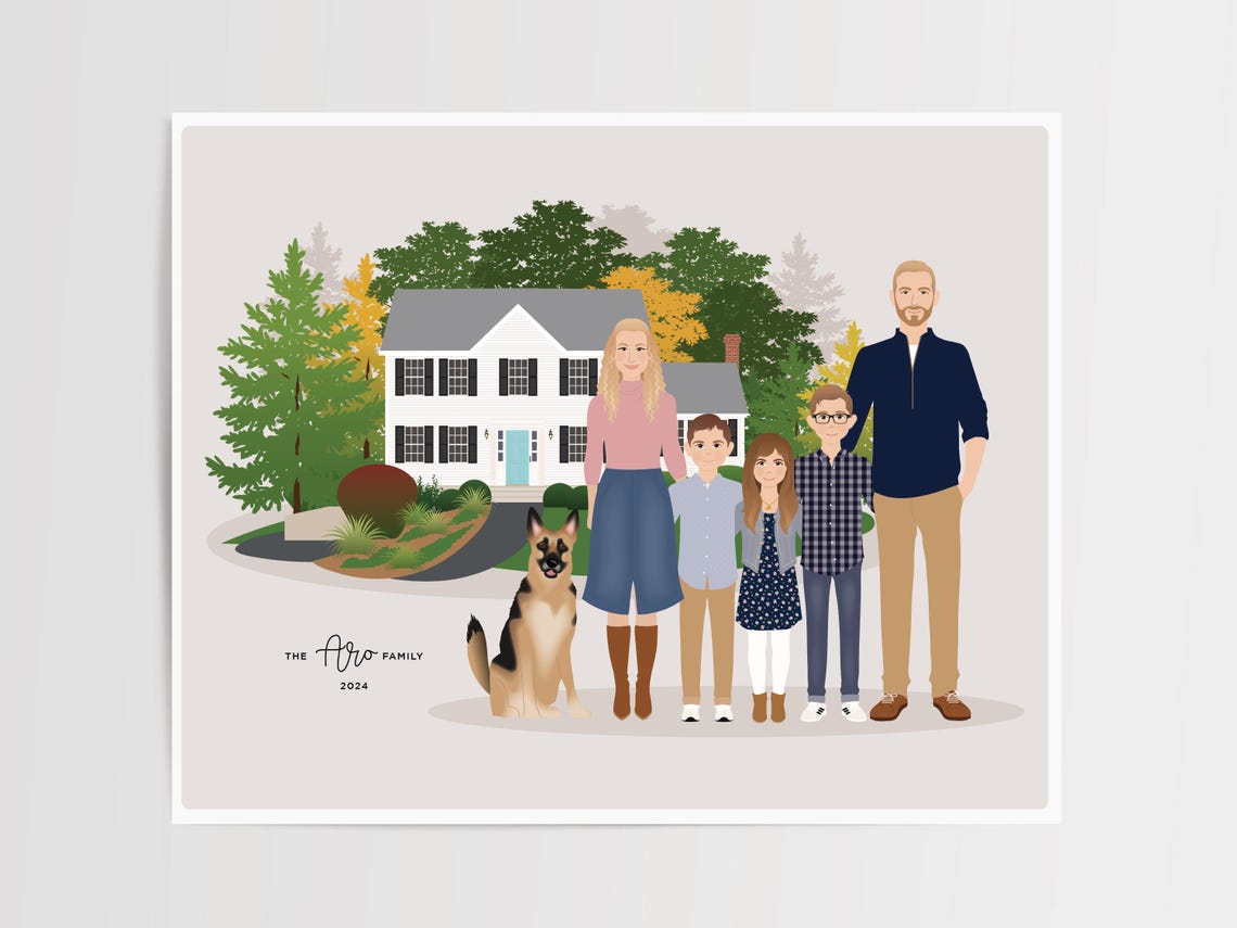 Custom Family Portrait