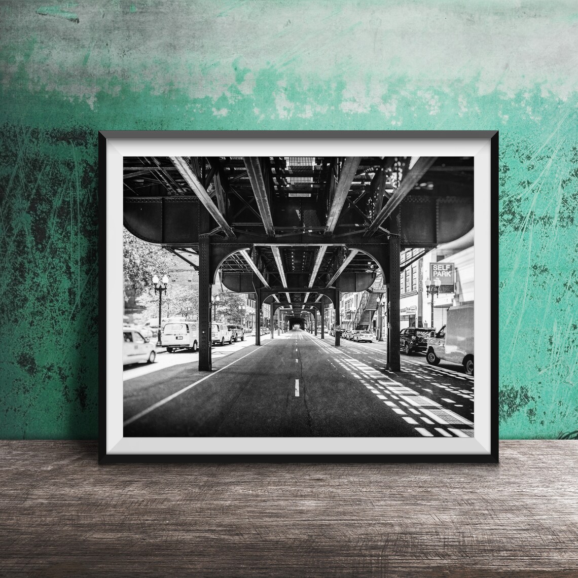 Chicago Elevated Train Tracks - Photography - Image 2