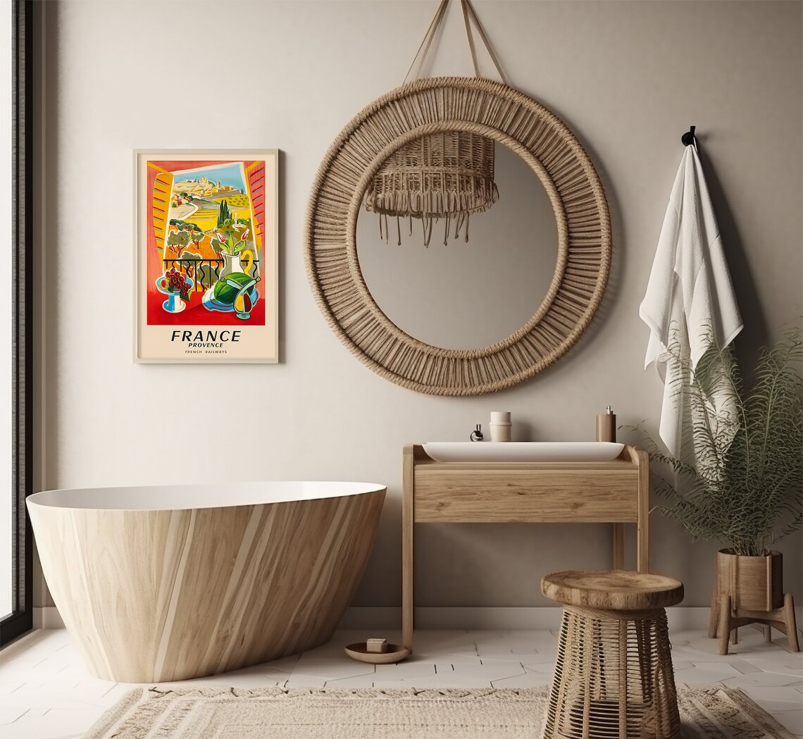 Provence France Vintage Travel Poster Wall Art - Image 2