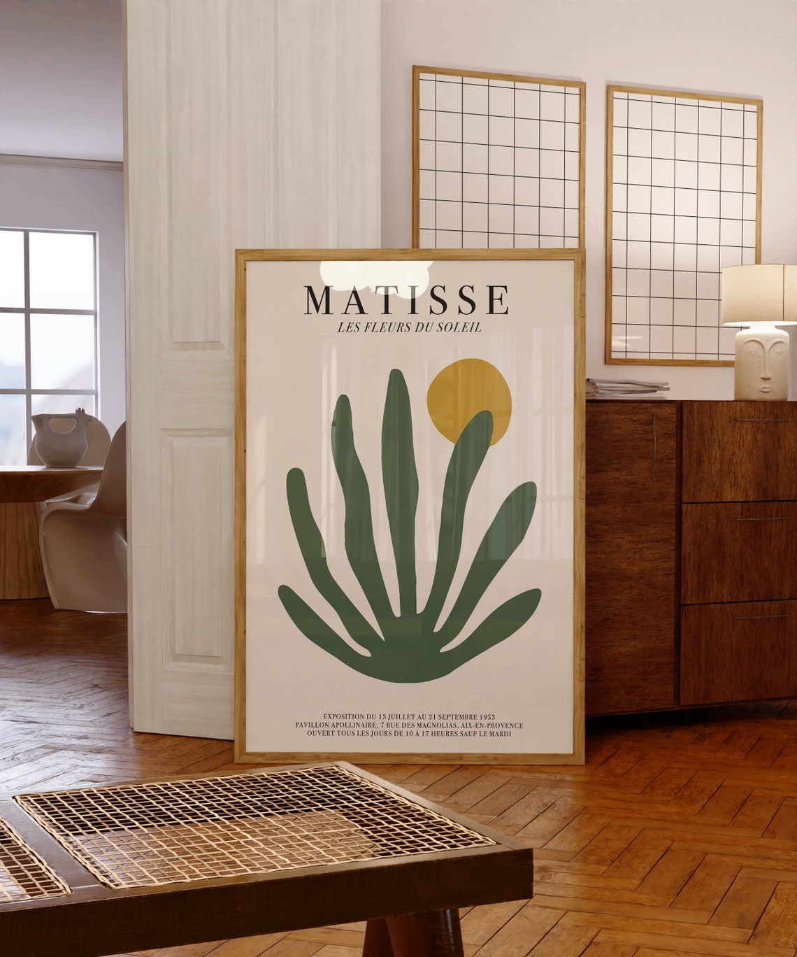 Matisse Les Fleurs Du Soleil Botanical Cutout Exhibition Art Poster - Image 5