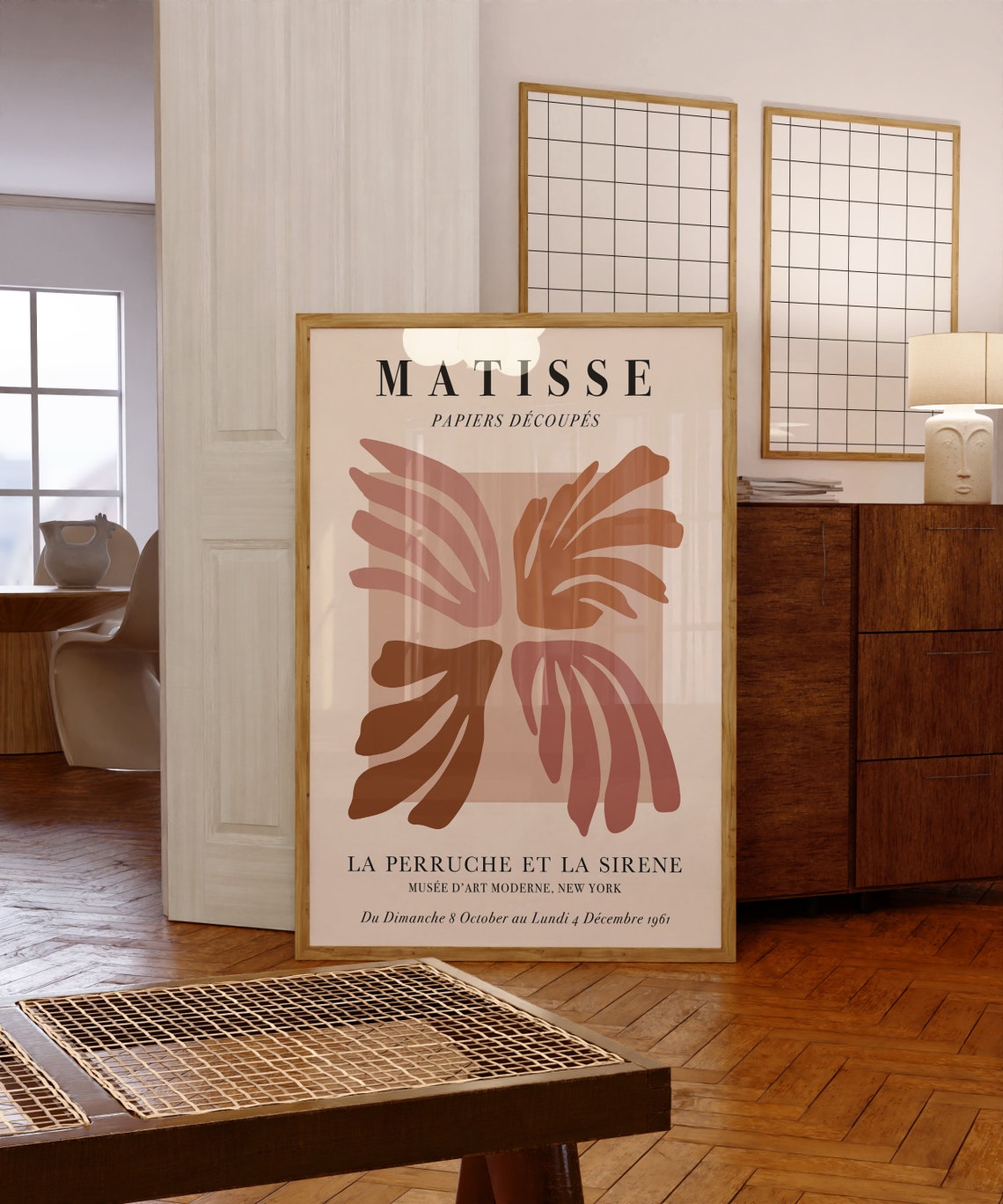 Matisse La Perruche Et La Sirene 1961 New York Exhibit Art Poster - Image 5