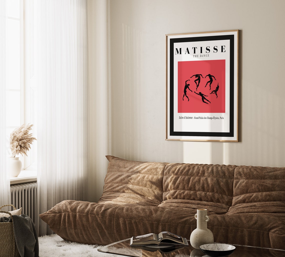Matisse The Dance Red Dancers Grand Palais Exhibition Poster - Image 3