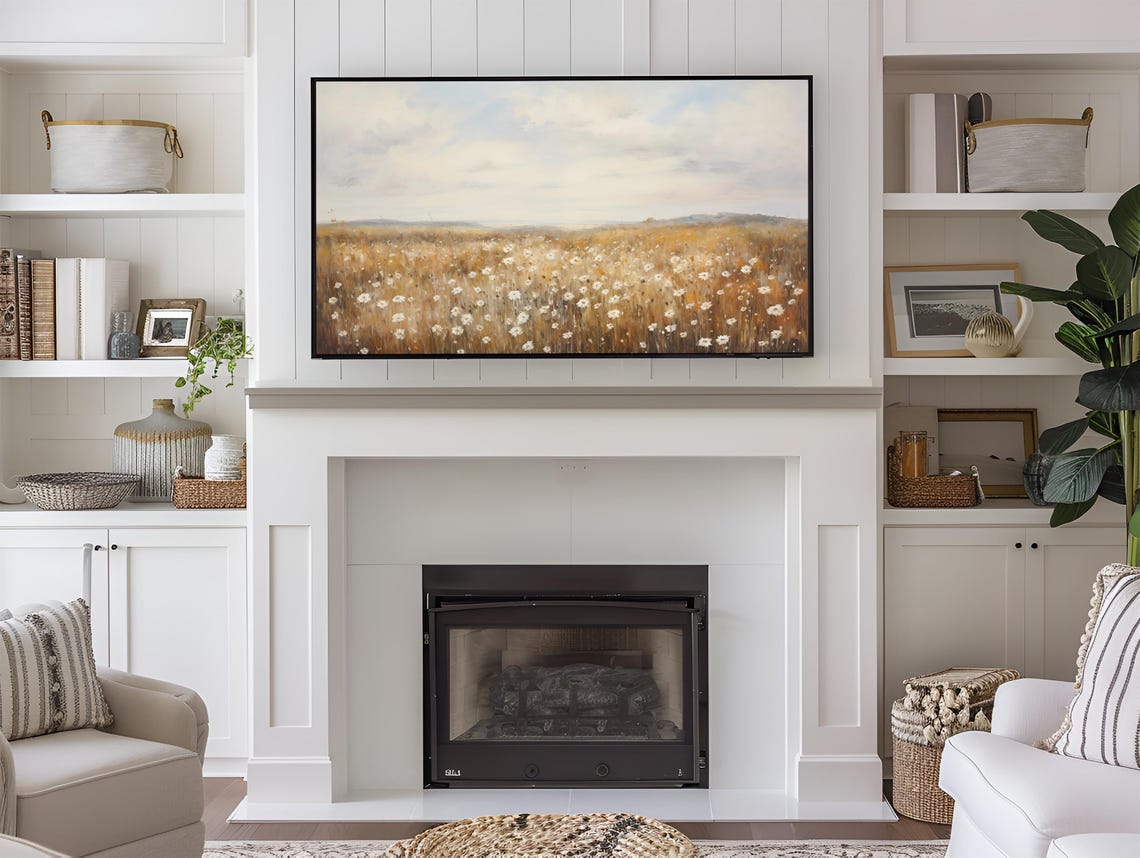Frame Tv Art Fall Landscape Dark Moody Fall Tv Art Rustic Fall Vintage Autumn Field Autumn Fall Thanksgiving 169 Ratio Tv13 - Image 3