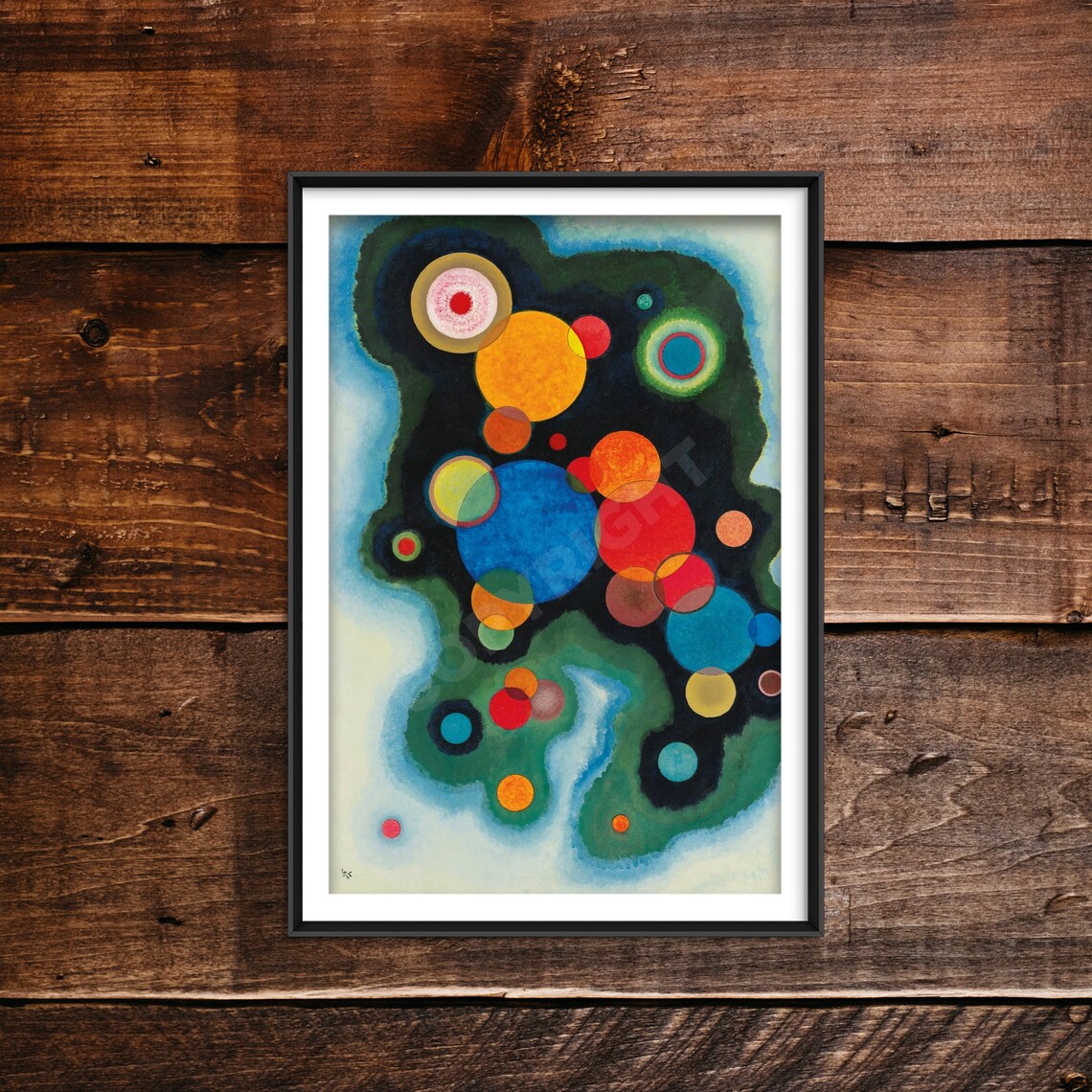 Wassily Kandinsky Deepened Impulse, Abstract Art Print - Image 2