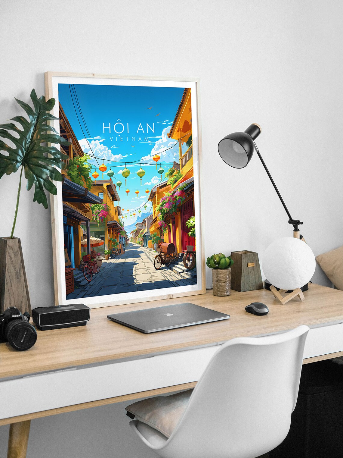 Hoi An Vietnam Travel Poster, Place-Inspired Art Print - Image 2