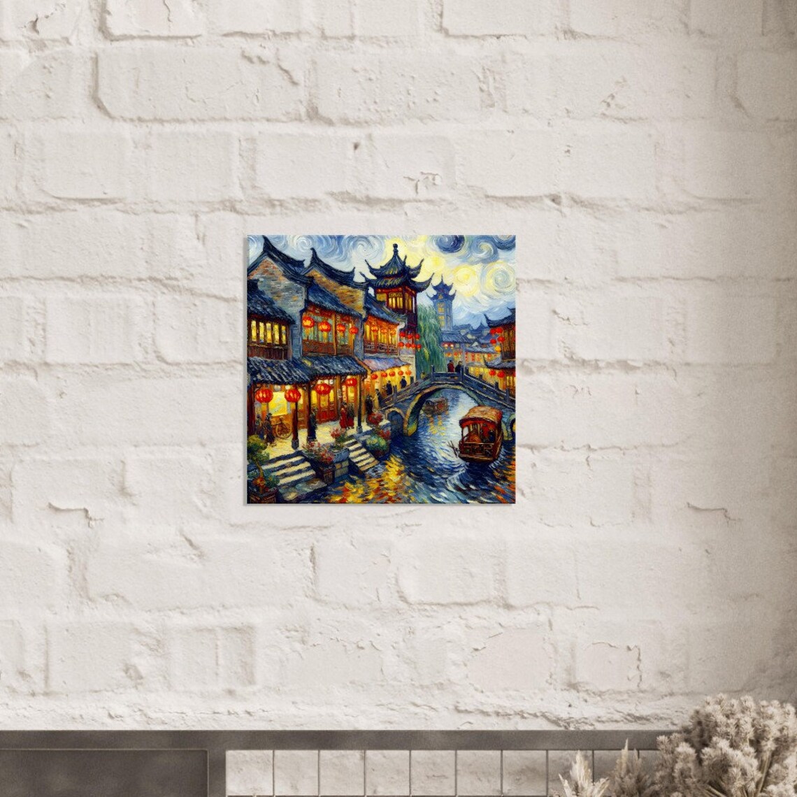 Gubei Tranquility Oil Painting, Impressionism - Image 2