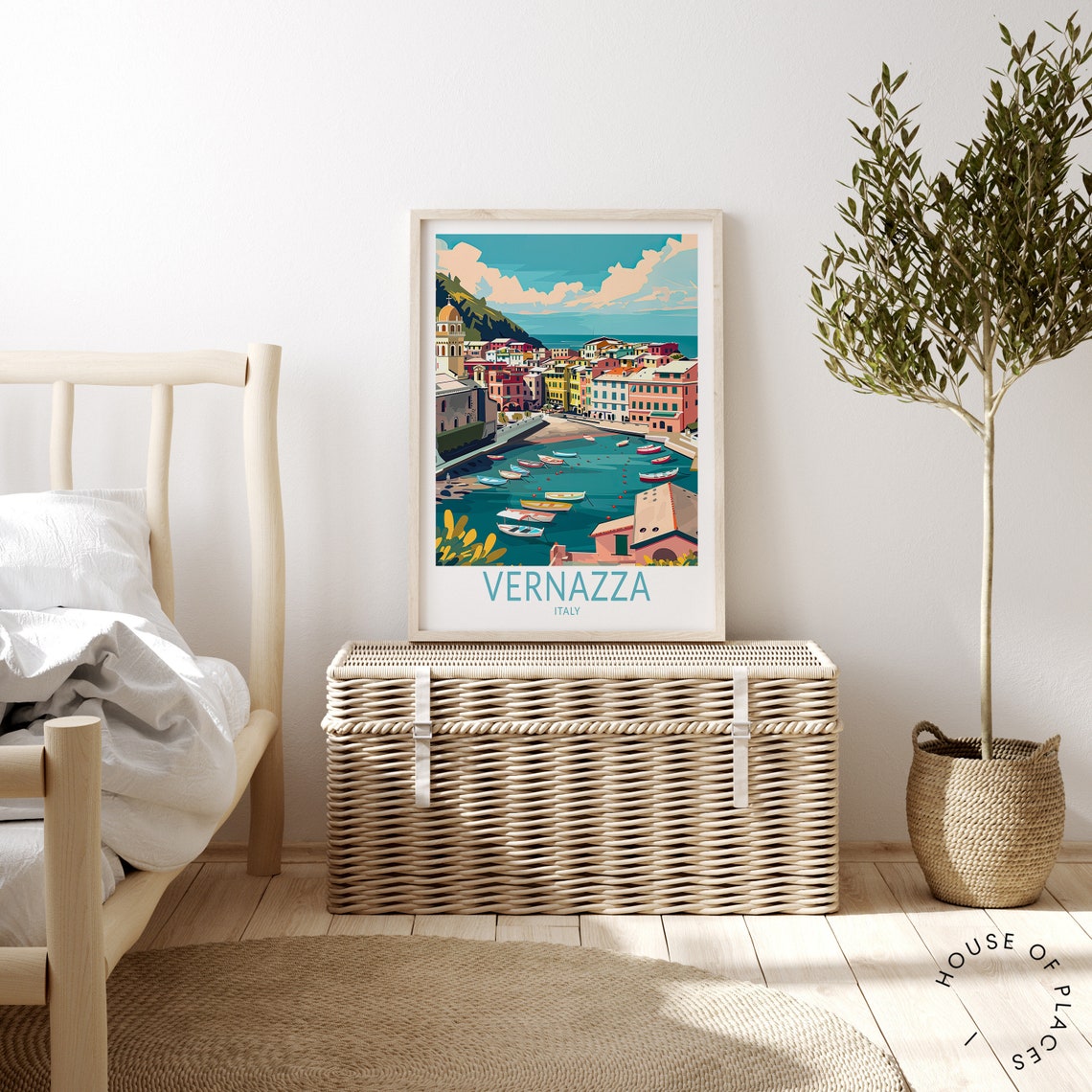 Vernazza Italy Print Vernazza Travel Wall Art Italy City Print Vernazza Coast Wall Decor Wedding Present Personalsied Gifts - Image 4