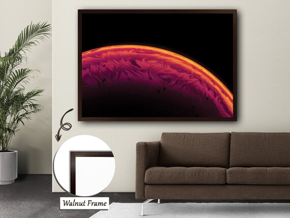 Planet Surreal Art, Celestial Abstract