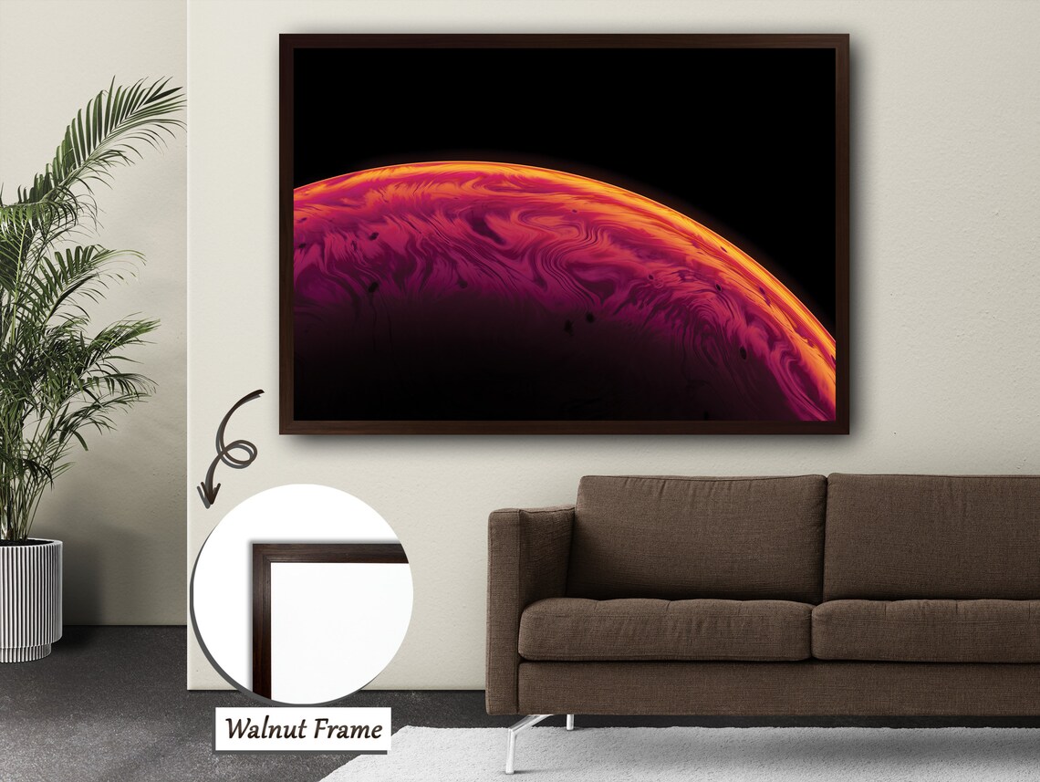 Planet Surreal Art, Celestial Abstract