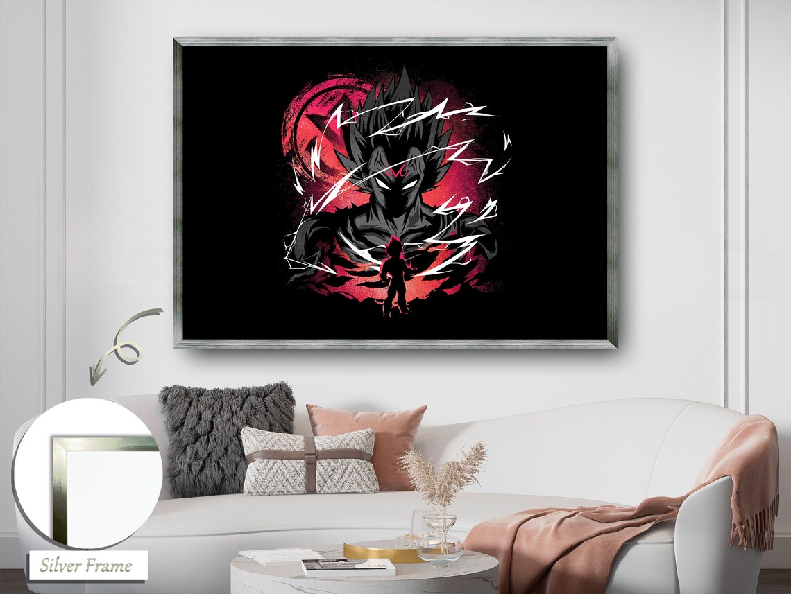 Dance Of The Fiery Silhouette, Modern Art