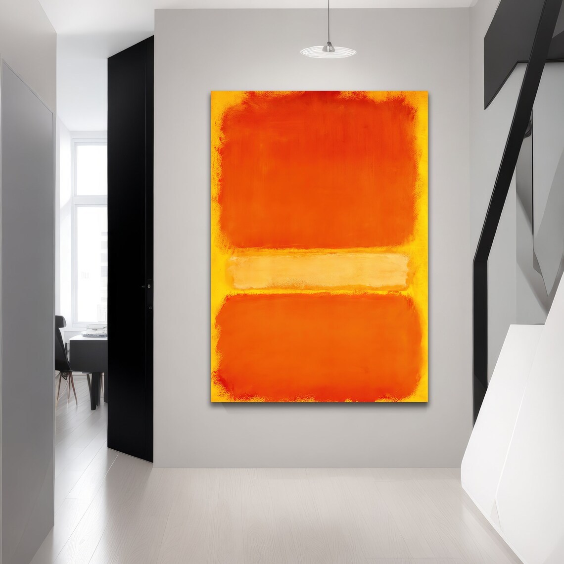 Mark Rothko Minimal Art, Contemporary Abstract - Image 3