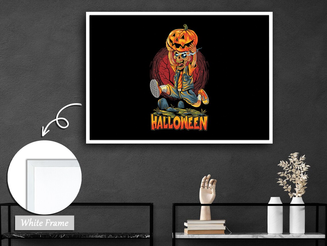Halloween Zombie, The Undead Awakening Art Print - Image 3