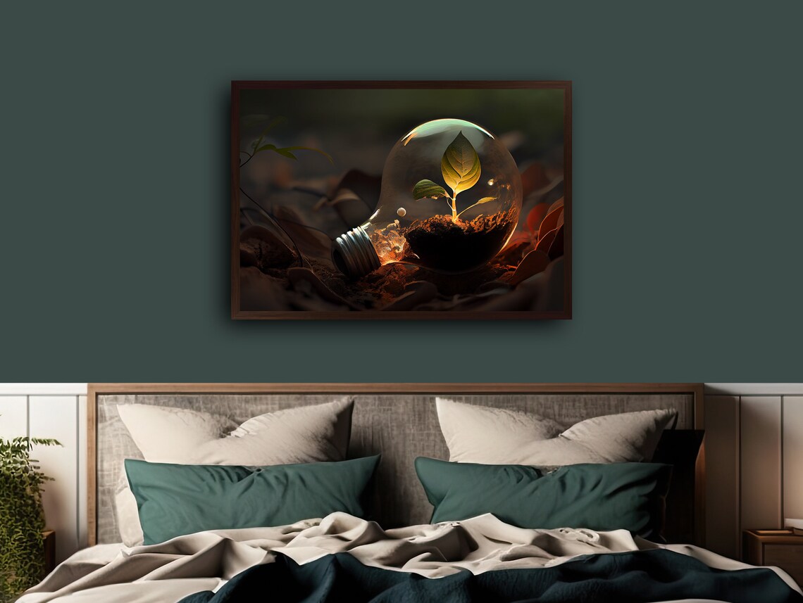 Emergence Of Life, Growth And Renewal Inspirational Decor - Image 5