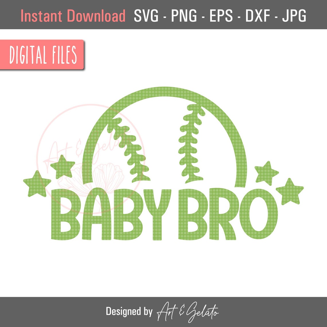 Baseball Baby Bro Svg Baseball Svg Baseball Baby Svg Baseball Onesie Svg Baseball Cut File Baseball Brother Shirt Baseball Fan Stars