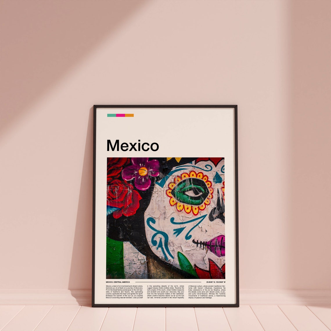 Mexico Print Mexico Poster Mexico Wall Art Mexico Art Print Mexico Photo - Image 4