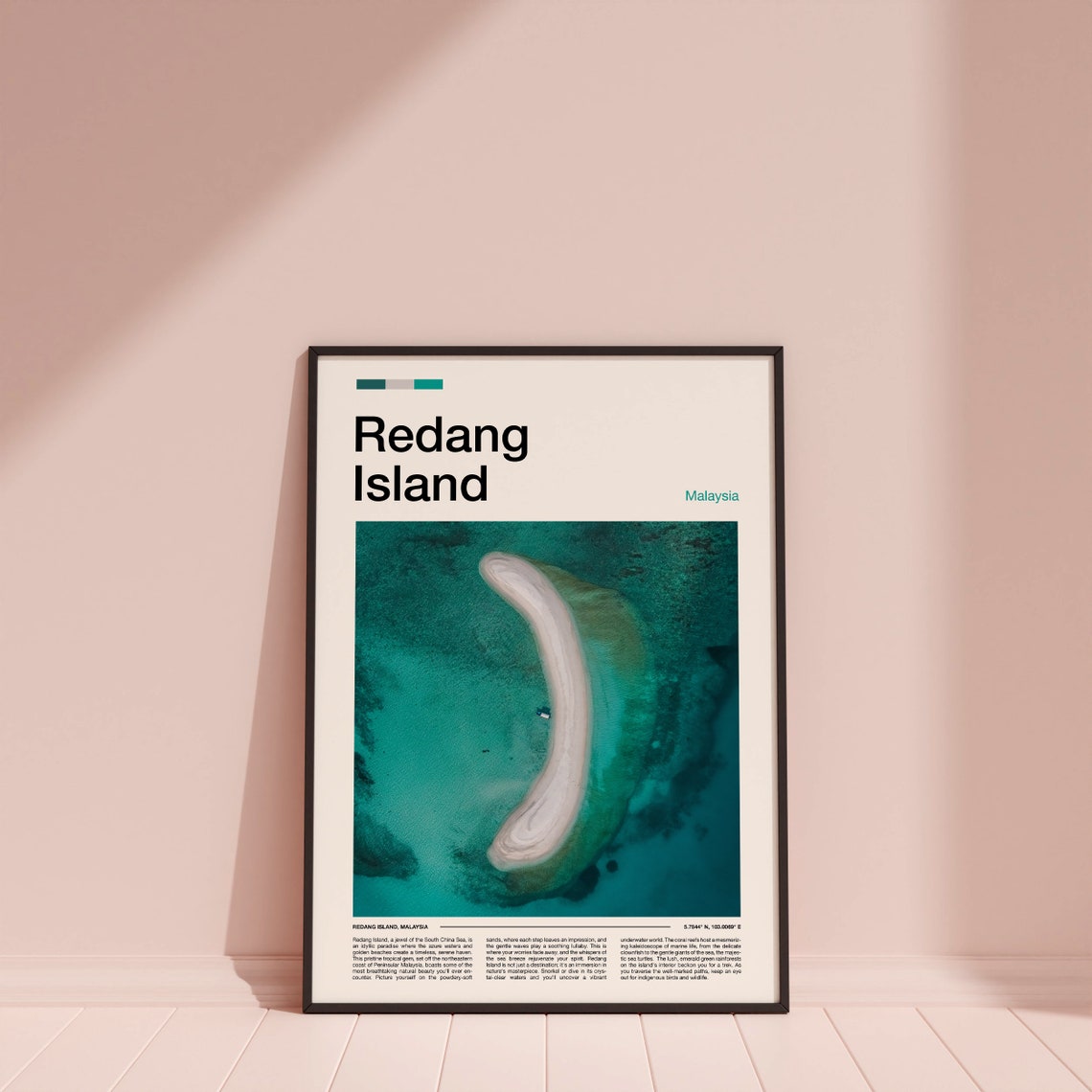 Redang Island Print Redang Island Poster Redang Island Wall Art Malaysia Art Print Redang Island Photo Redang Island Gifts - Image 4