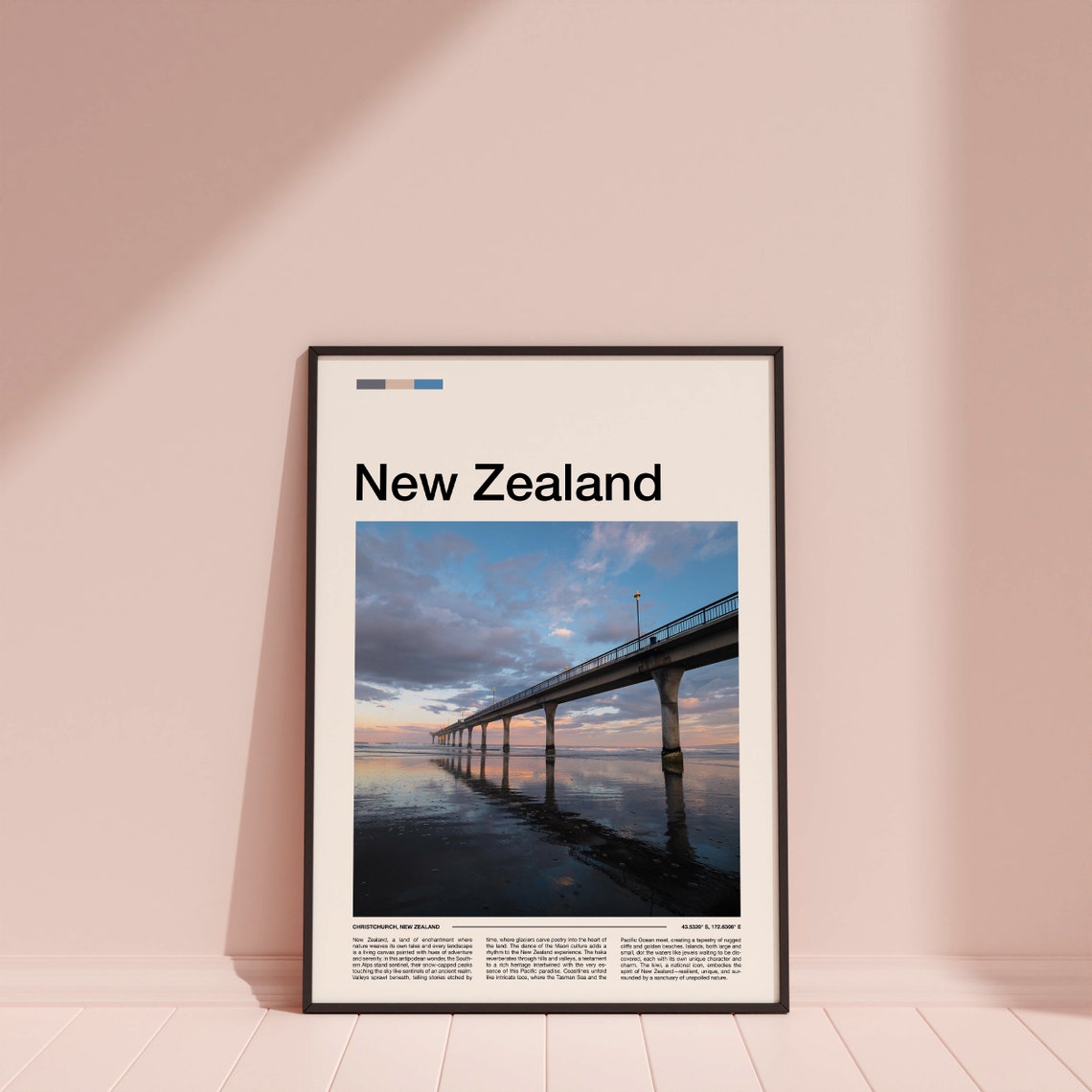 New Zealand Print New Zealand Poster New Zealand Wall Art New Zealand Art Print New Zealand Photo Traveler Gifts Travel Poster - Image 4