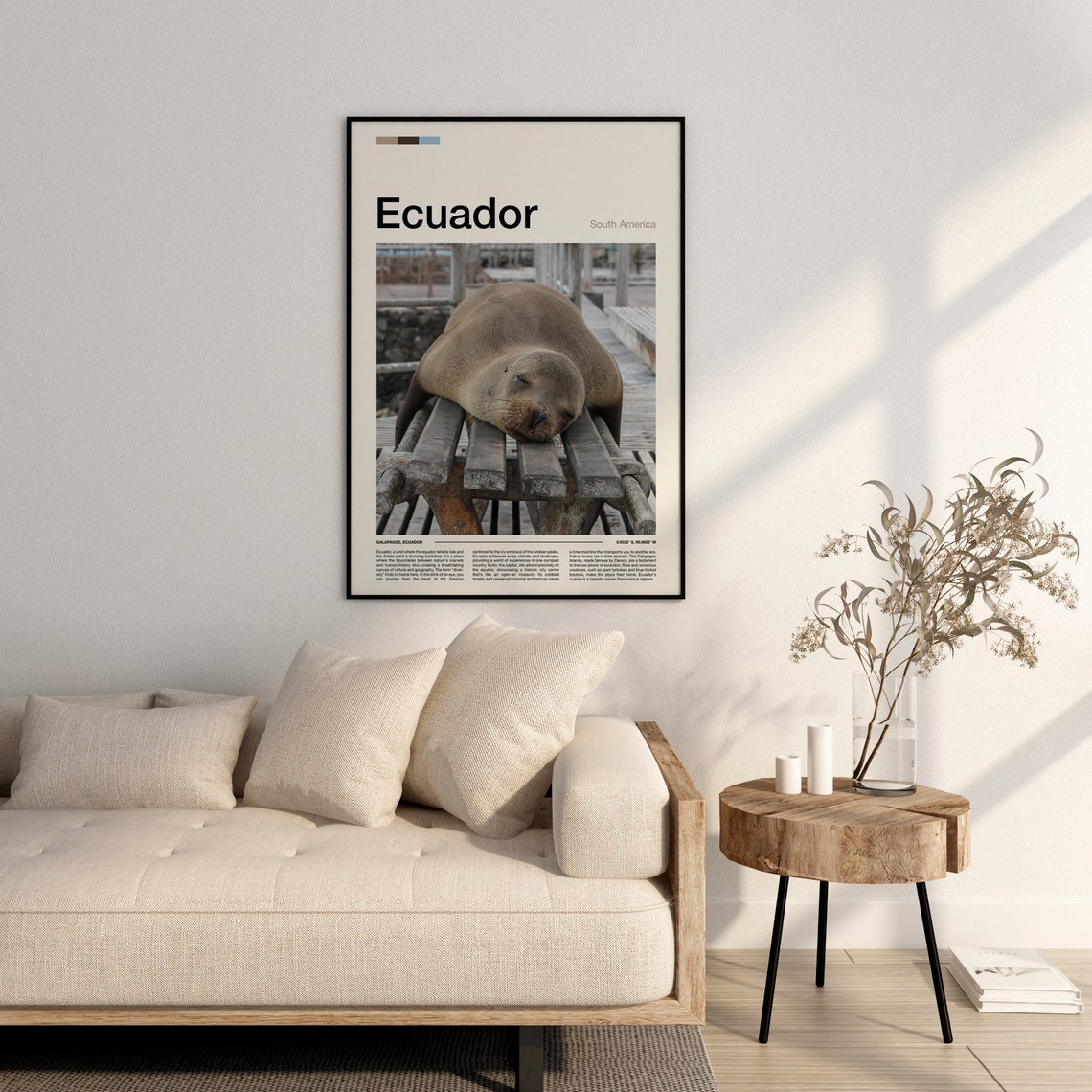 Ecuador Print Ecuador Poster Ecuador Wall Art Ecuador Art Print Ecuador Photo Ecuador Gifts Travel Poster Traveler Gifts - Image 3