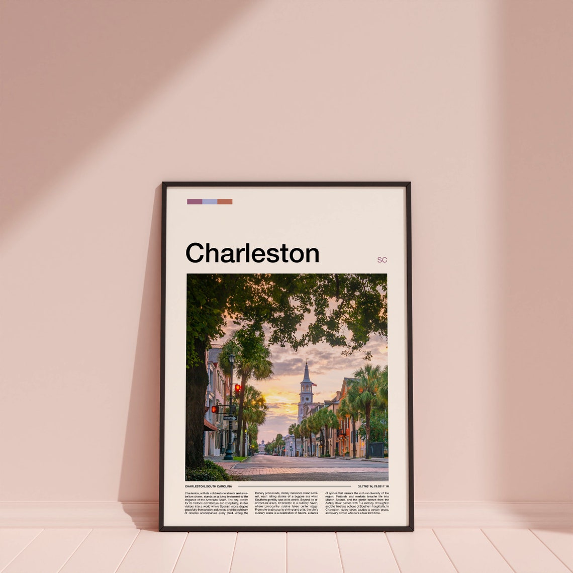 Charleston Print Charleston Poster Charleston Wall Art South Carolina Art Print Charleston Photo Travel Poster Traveler Gifts - Image 4