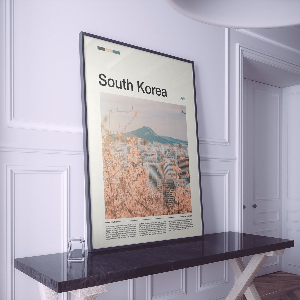 South Korea Print South Korea Poster South Korea Wall Art South Korea Art Print South Korea Photo Travel Poster Traveler Gifts - Image 2