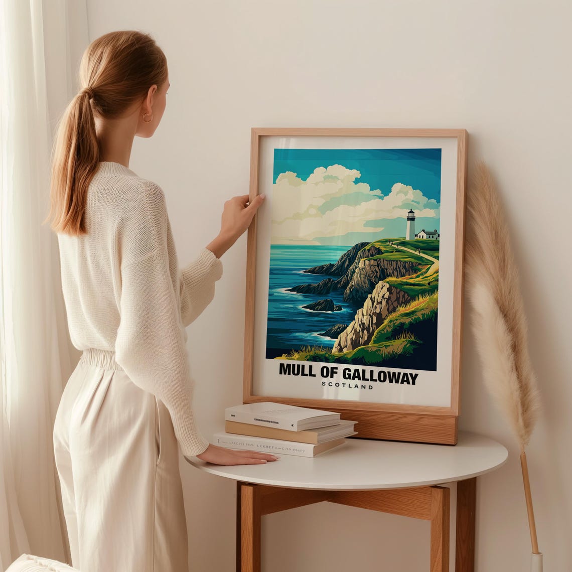 Mull Of Galloway Print Scotland Poster Mull Of Galloway Views Mull Of Galloway Lighthouse Scotland Charm Mull Of Galloway Beauty - Image 2