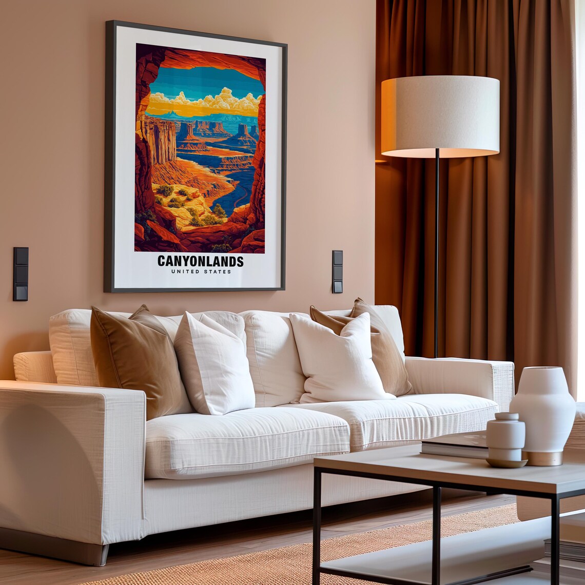 Canyonlands Print Utah Poster Canyonlands Views Canyonlands Landmarks Canyonlands City Utah Charm Canyonlands Beauty Canyonlands Art - Image 4