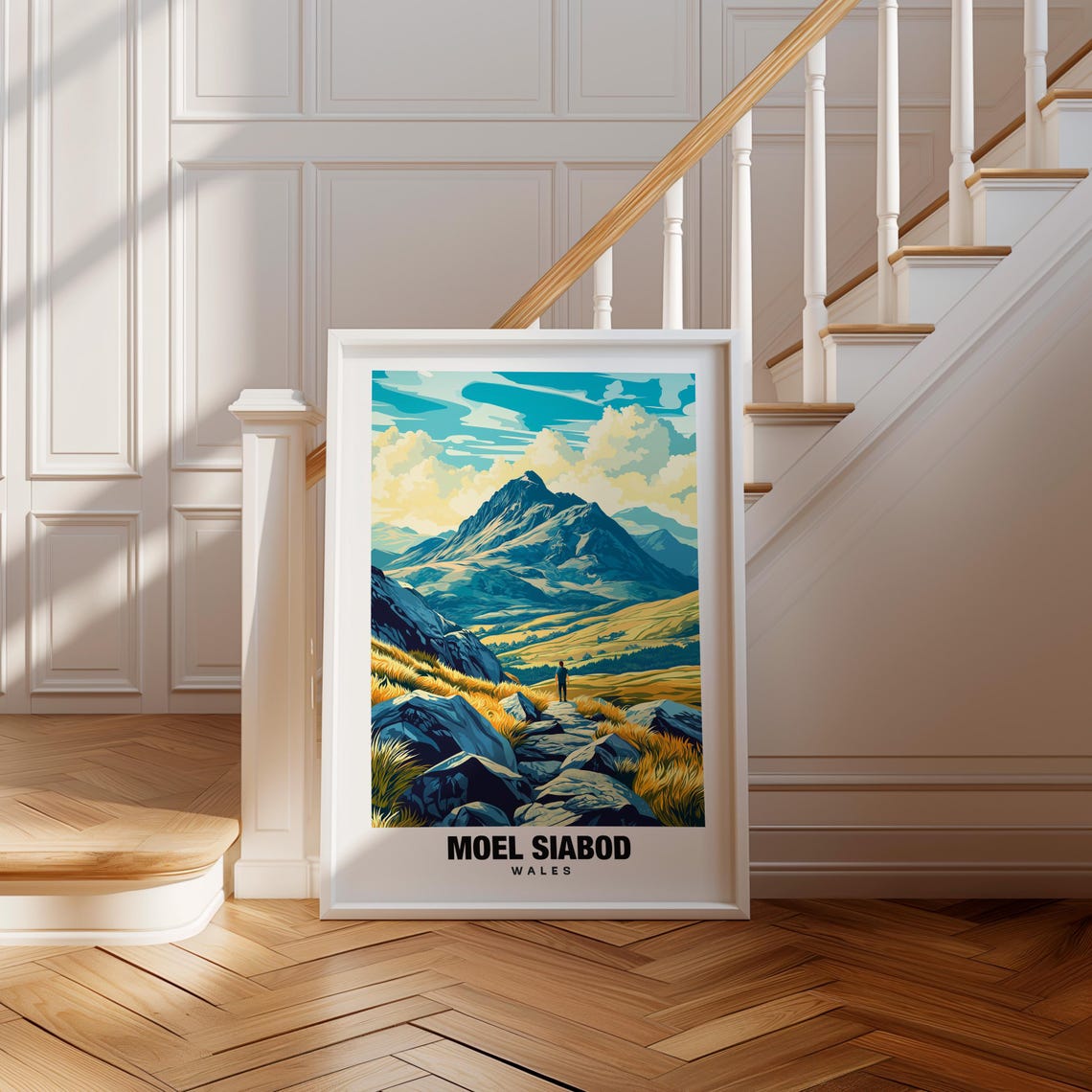Moel Siabod Print Wales Poster Moel Siabod Views Moel Siabod Peaks Moel Siabod Mountain Wales Charm Moel Siabod Beauty Moel Siabod