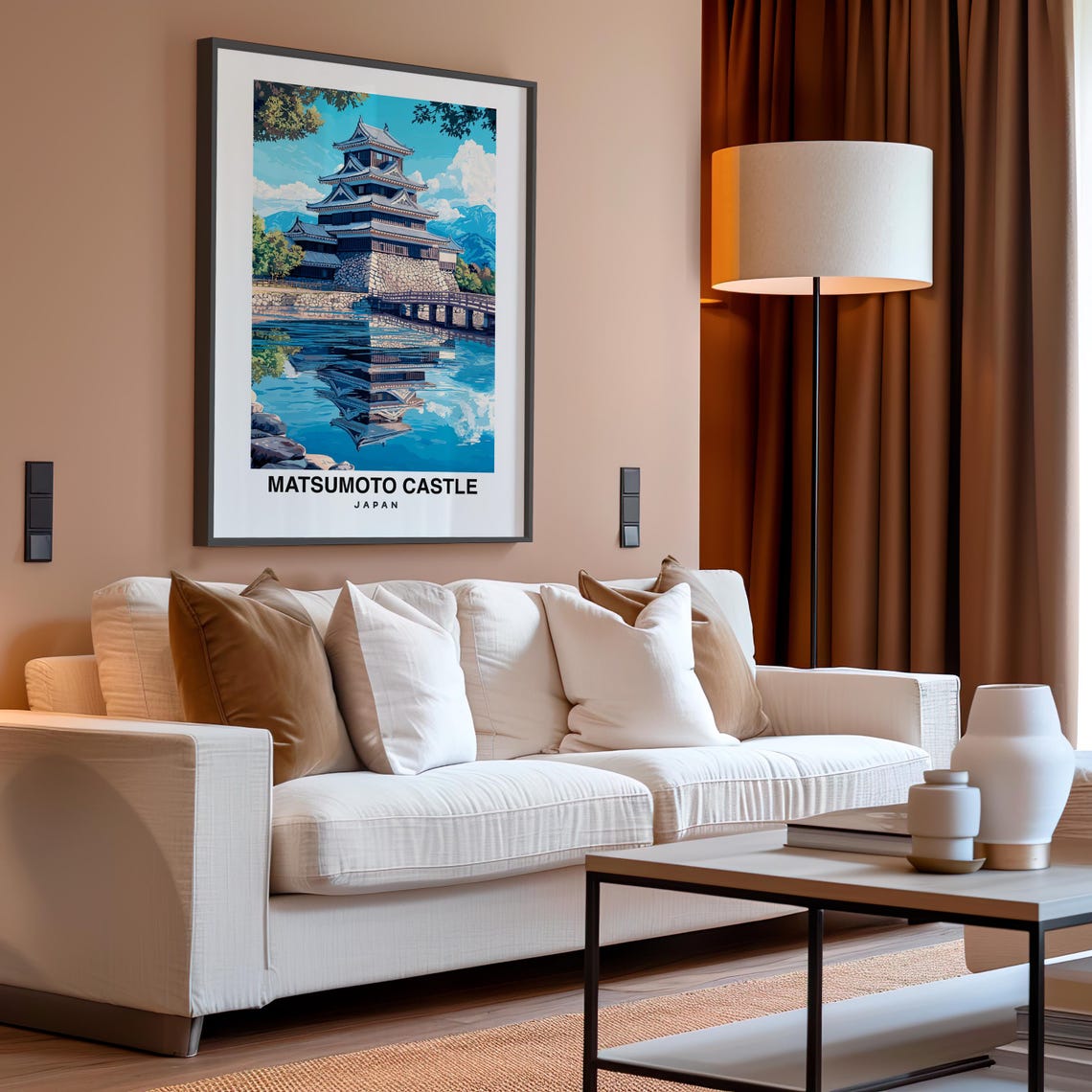 Matsumoto Castle Travel Print Wall Art Matsumoto Japan City Print Matsumoto Castle Travel Gift Matsumoto Castle Poster Travel Gift - Image 4