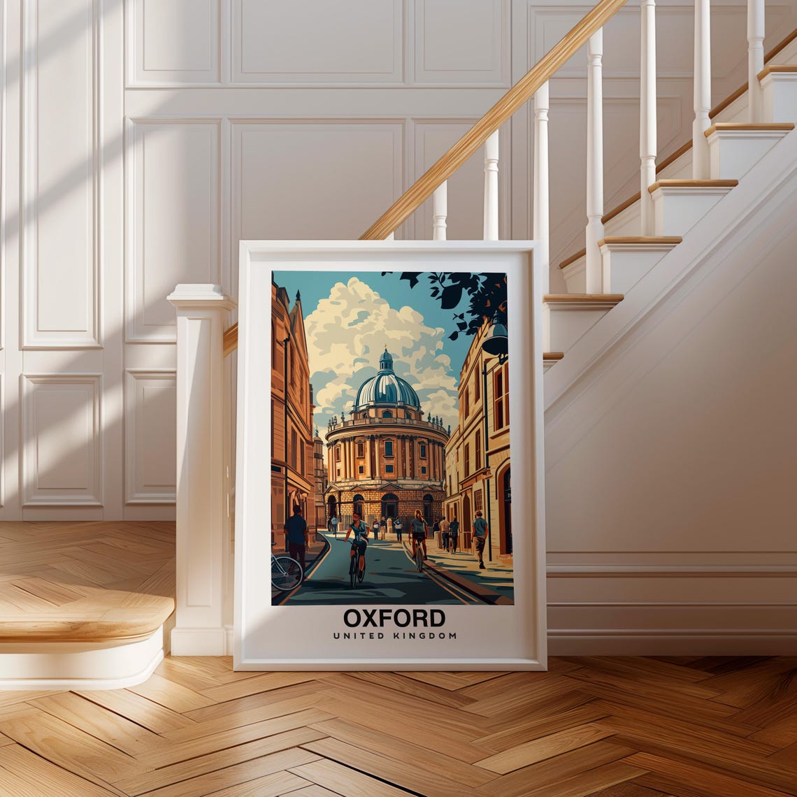 Oxford Uk Print England Poster Travel Wall Art Cityscape Print Historic Art University Decor Scenic Print Uk Poster Travel Poster