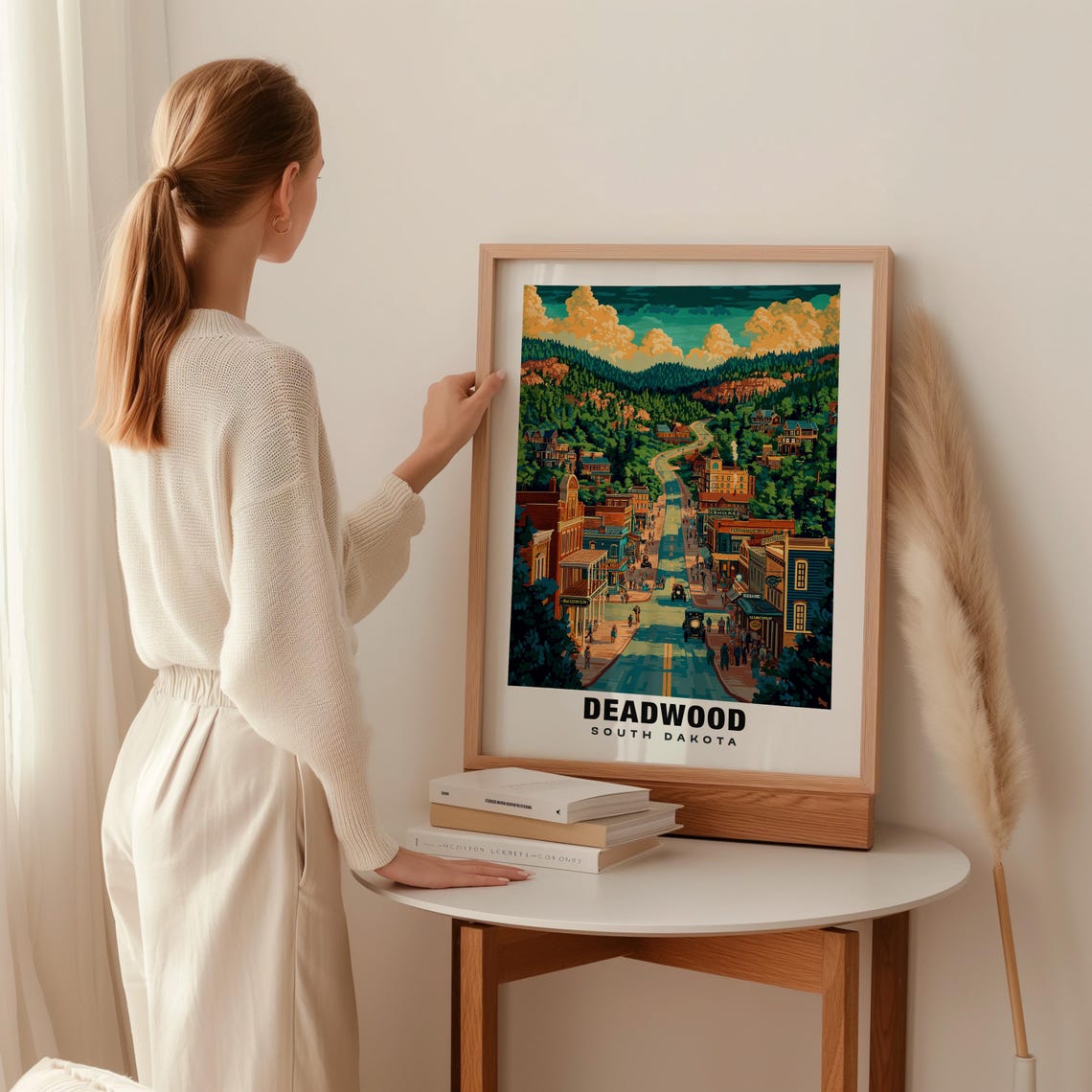 Deadwood Print South Dakota Poster Deadwood Views Deadwood Landmarks Deadwood City South Dakota Charm Deadwood Beauty Deadwood Art - Image 2