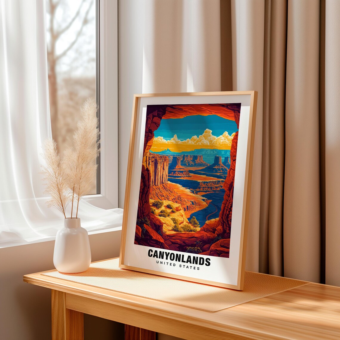 Canyonlands Print Utah Poster Canyonlands Views Canyonlands Landmarks Canyonlands City Utah Charm Canyonlands Beauty Canyonlands Art - Image 3