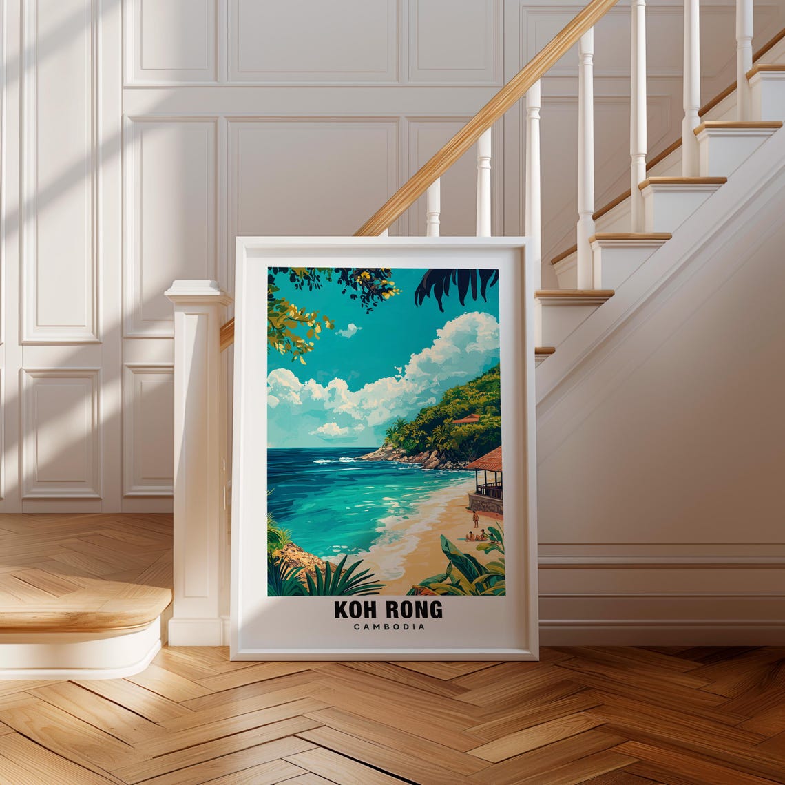 Koh Rong Print Cambodia Poster Koh Rong Views Koh Rong Beaches Koh Rong Island Cambodia Charm Koh Rong Beauty Koh Rong Heritage