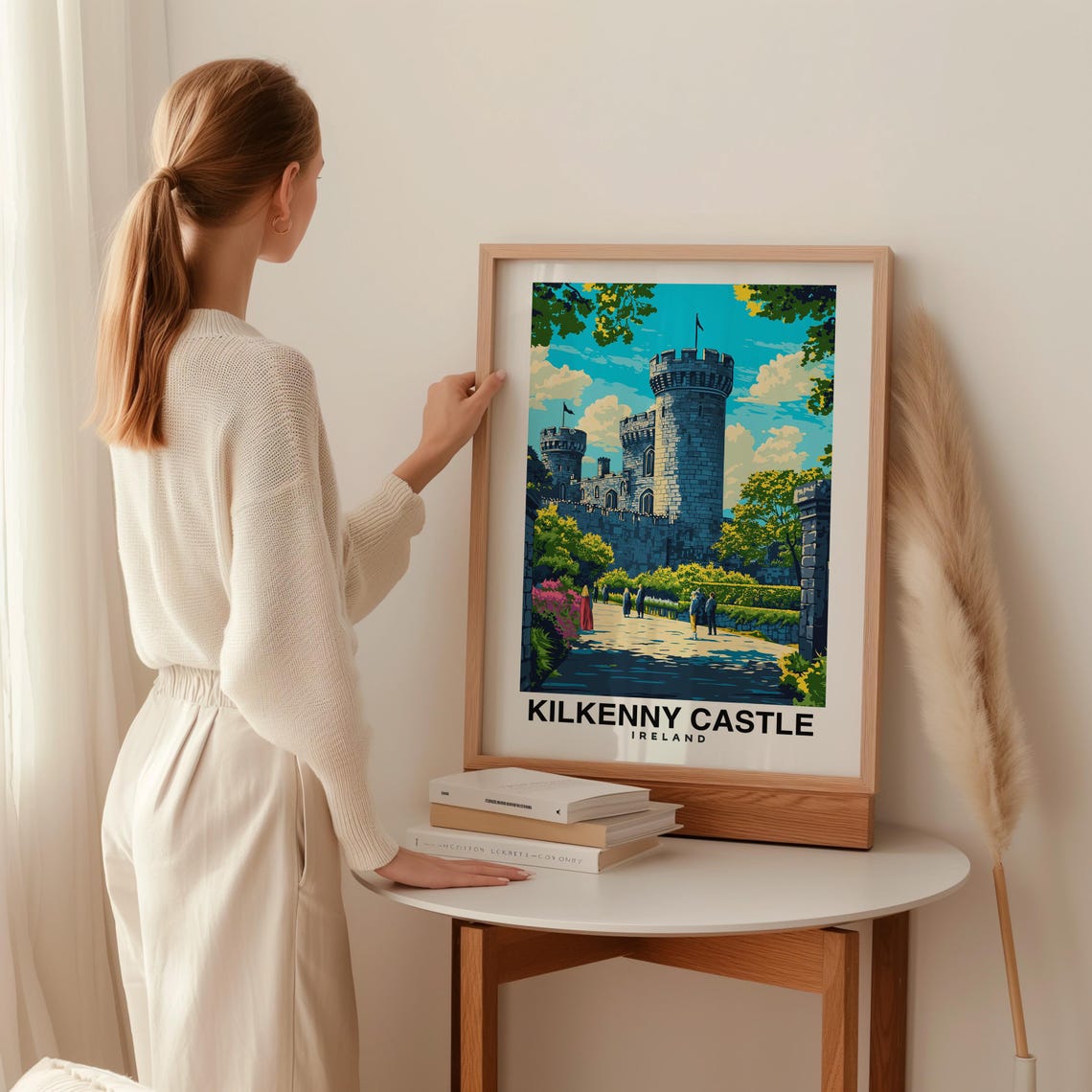 Kilkenny Castle Travel Print Wall Art Kilkenny Ireland City Print Kilkenny Castle Travel Gift Kilkenny Castle Poster - Image 2