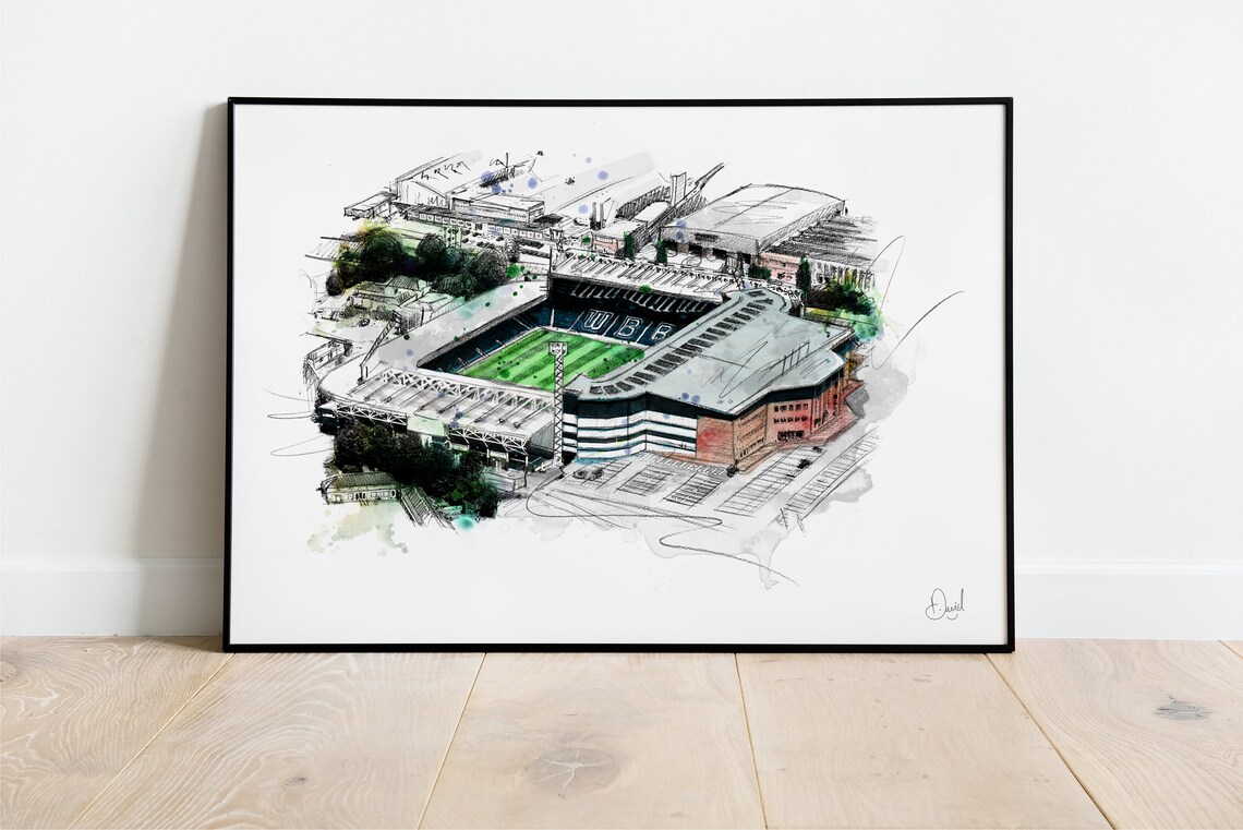 West Bromwich Albion The Hawthorns Art Print