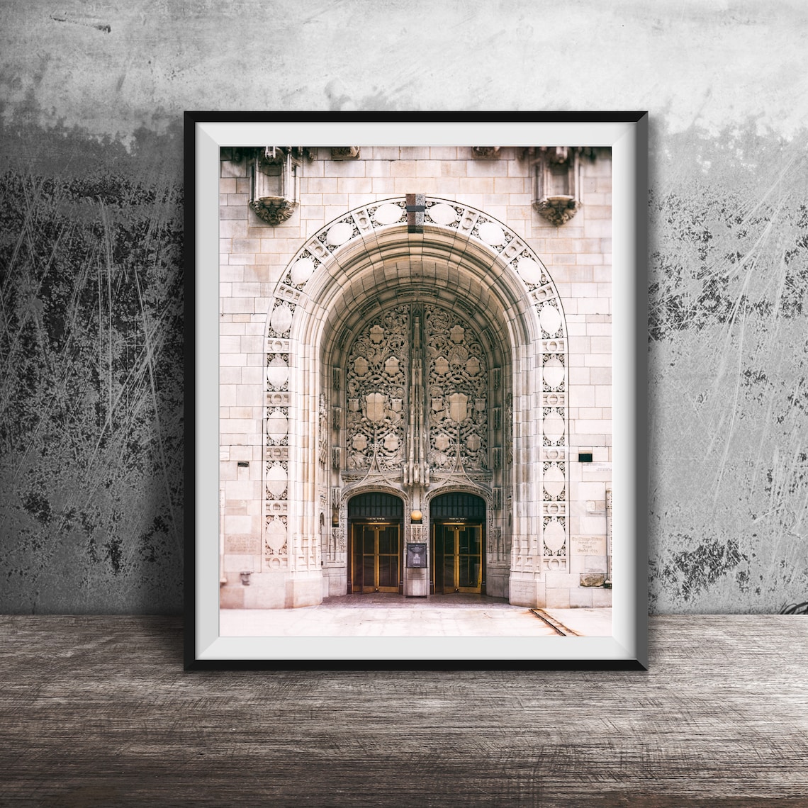 Tribune Tower Doors Chicago Photography Art Print