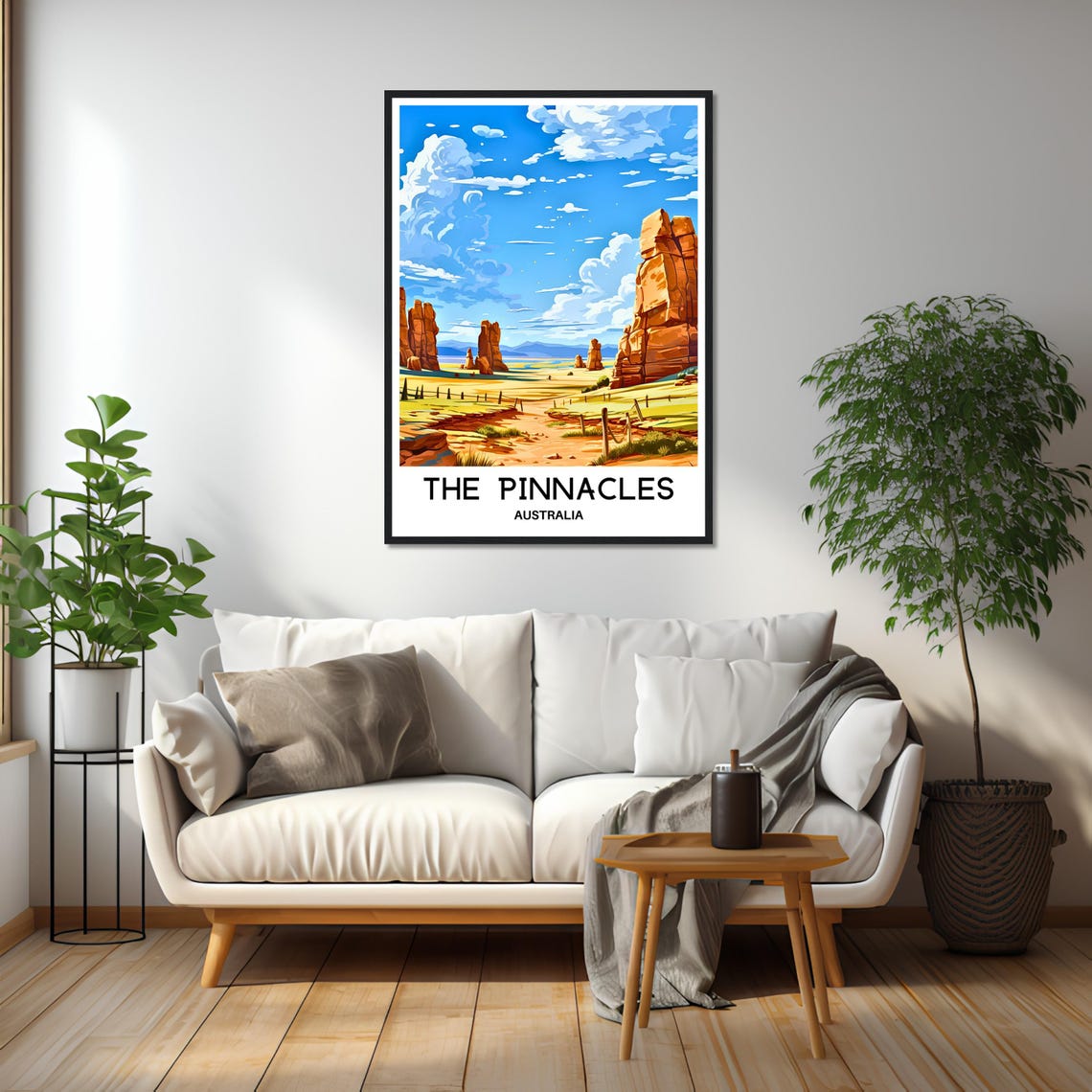The Pinnacles Australia Desert Limestone Formations Outback Poster - Image 2