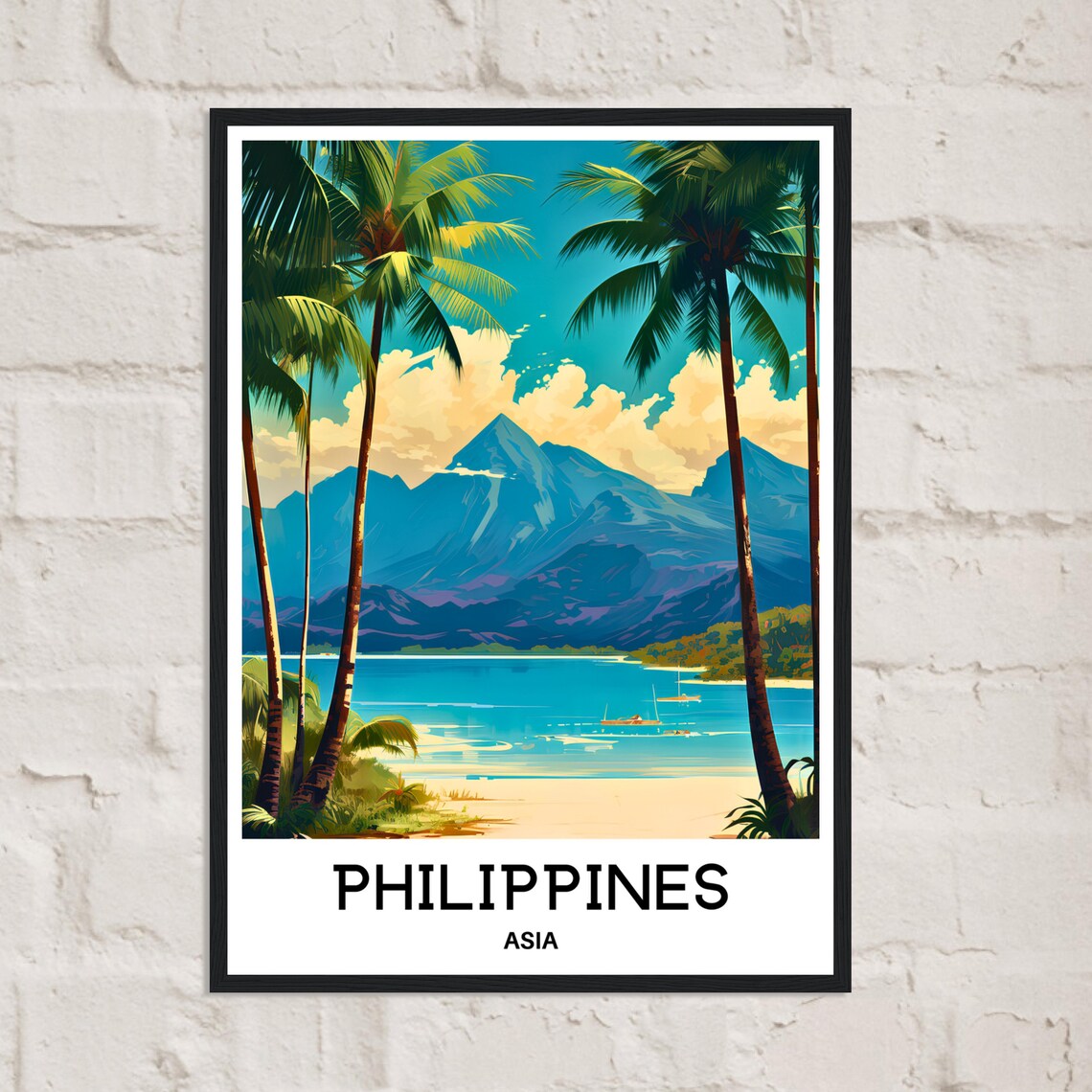 Philippines Travel Poster, Asia Travel Print - Image 3