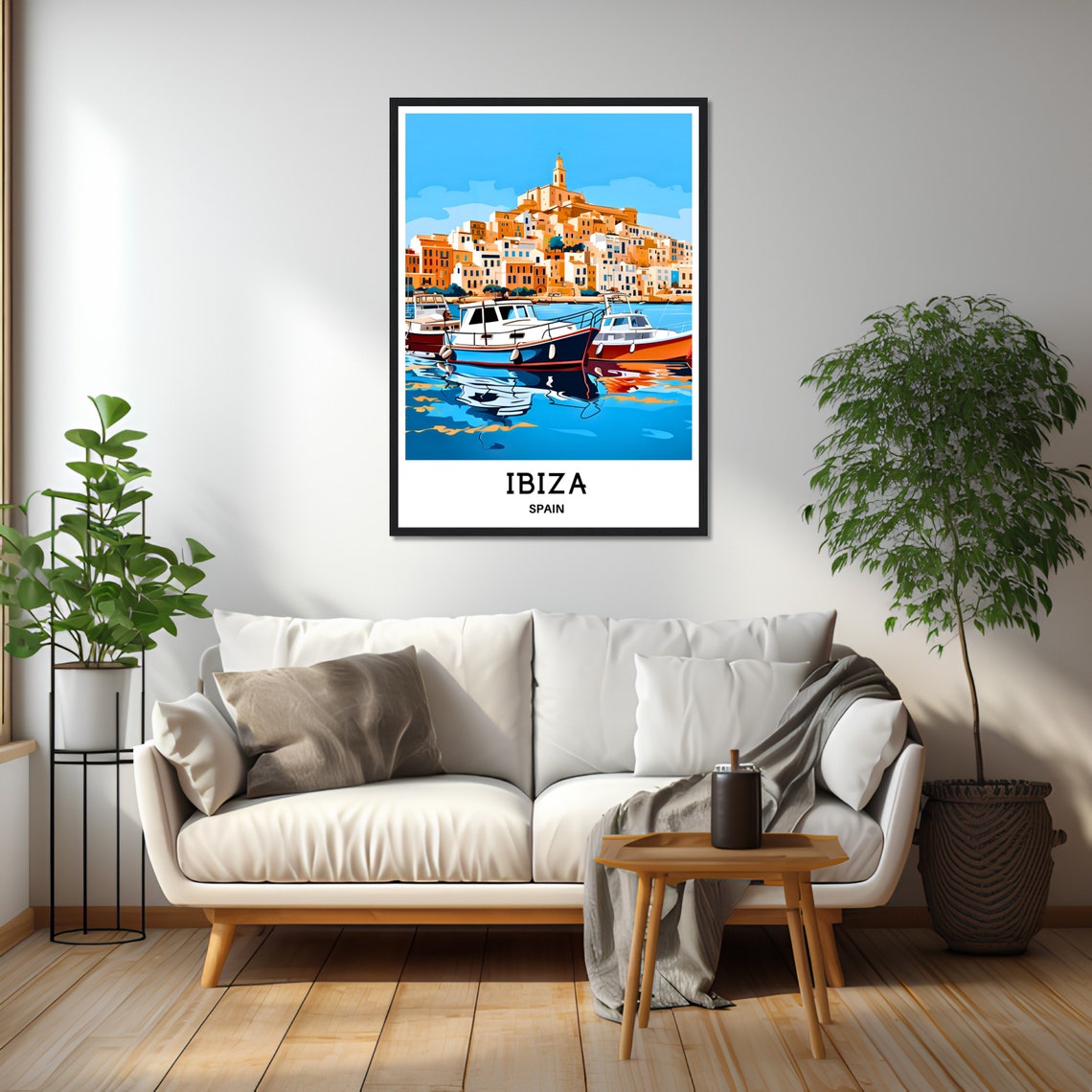 Ibiza Travel Poster Ibiza Travel Print Ibiza Travel Art Ibiza Poster Ibiza Travel Gift Ibiza Art Print Ibiza Gift For Travel Lover Spain - Image 2