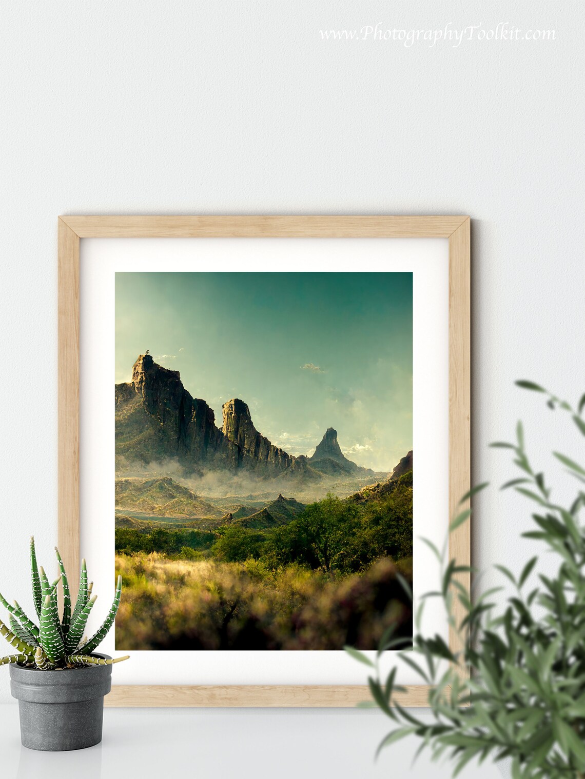 Big Bend National Park, Mountain Landscape Art Print - Image 5