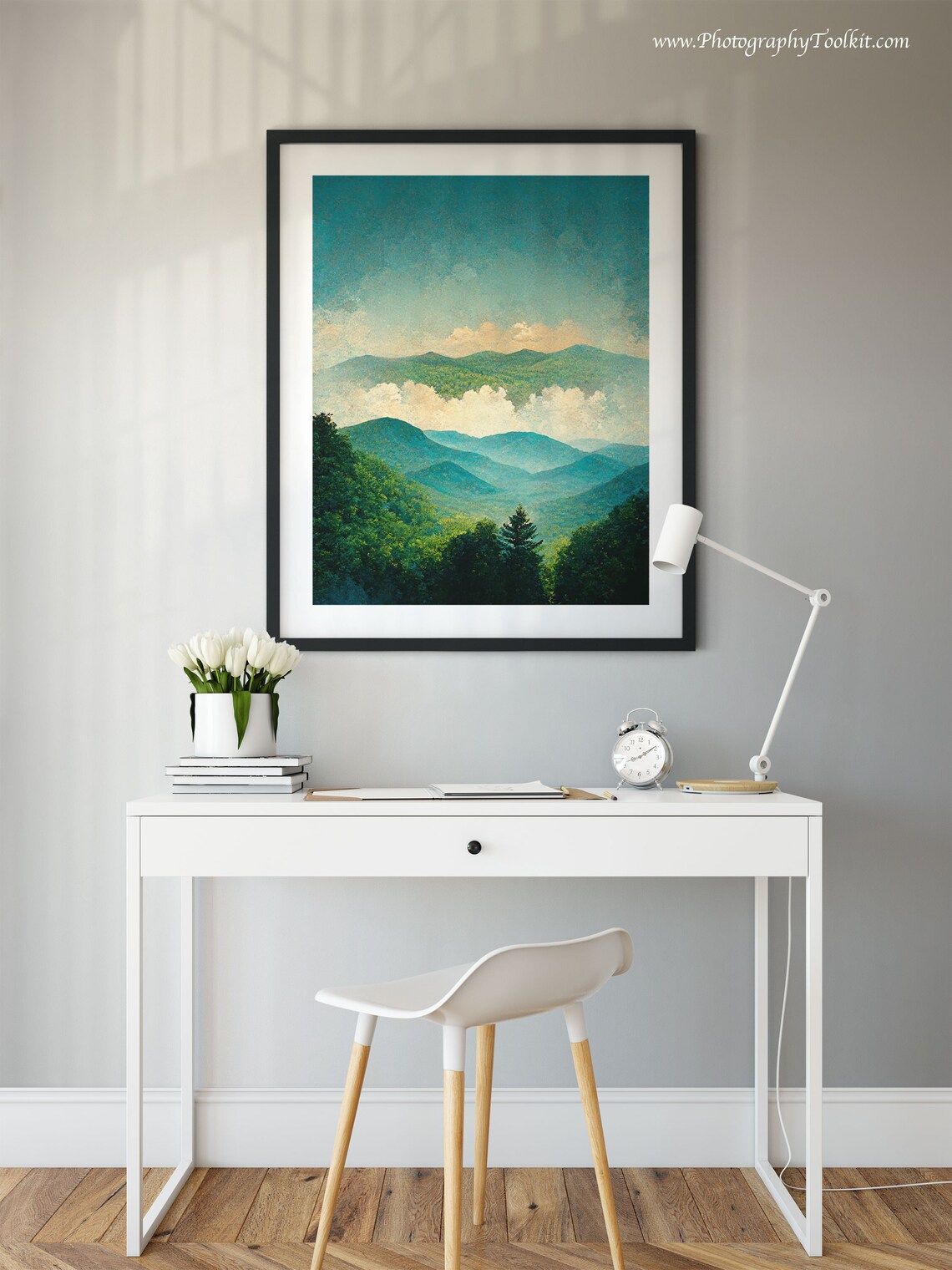 Blue Ridge Mountains Art Print, Blue Ridge Parkway - Image 2