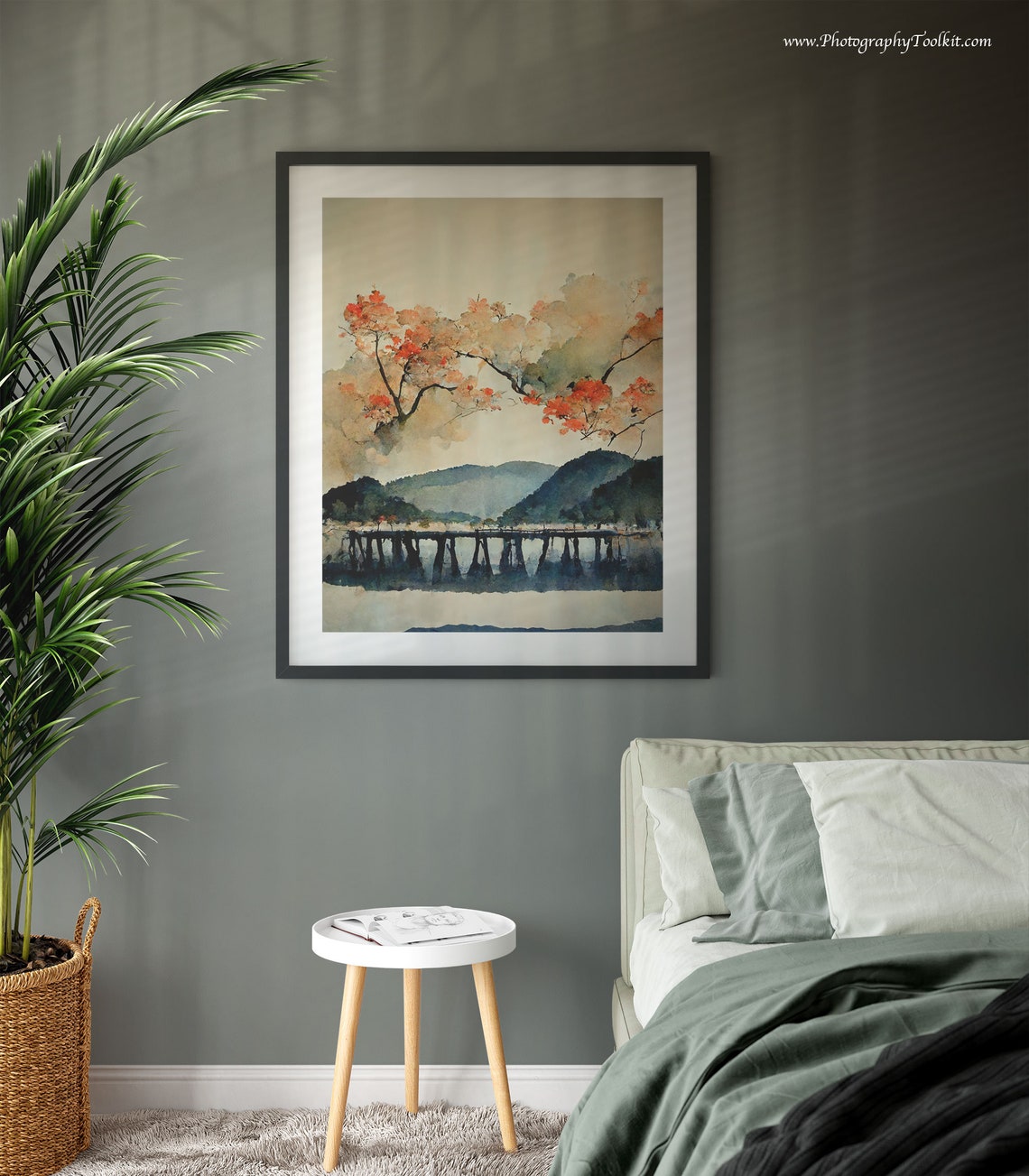 Arashiyama Print Kyoto Wall Art Kyoto Japan Print Kyoto Travel Poster Japanese Art Print Japanese Wall Art Japan Wall Art Japan Print - Image 3